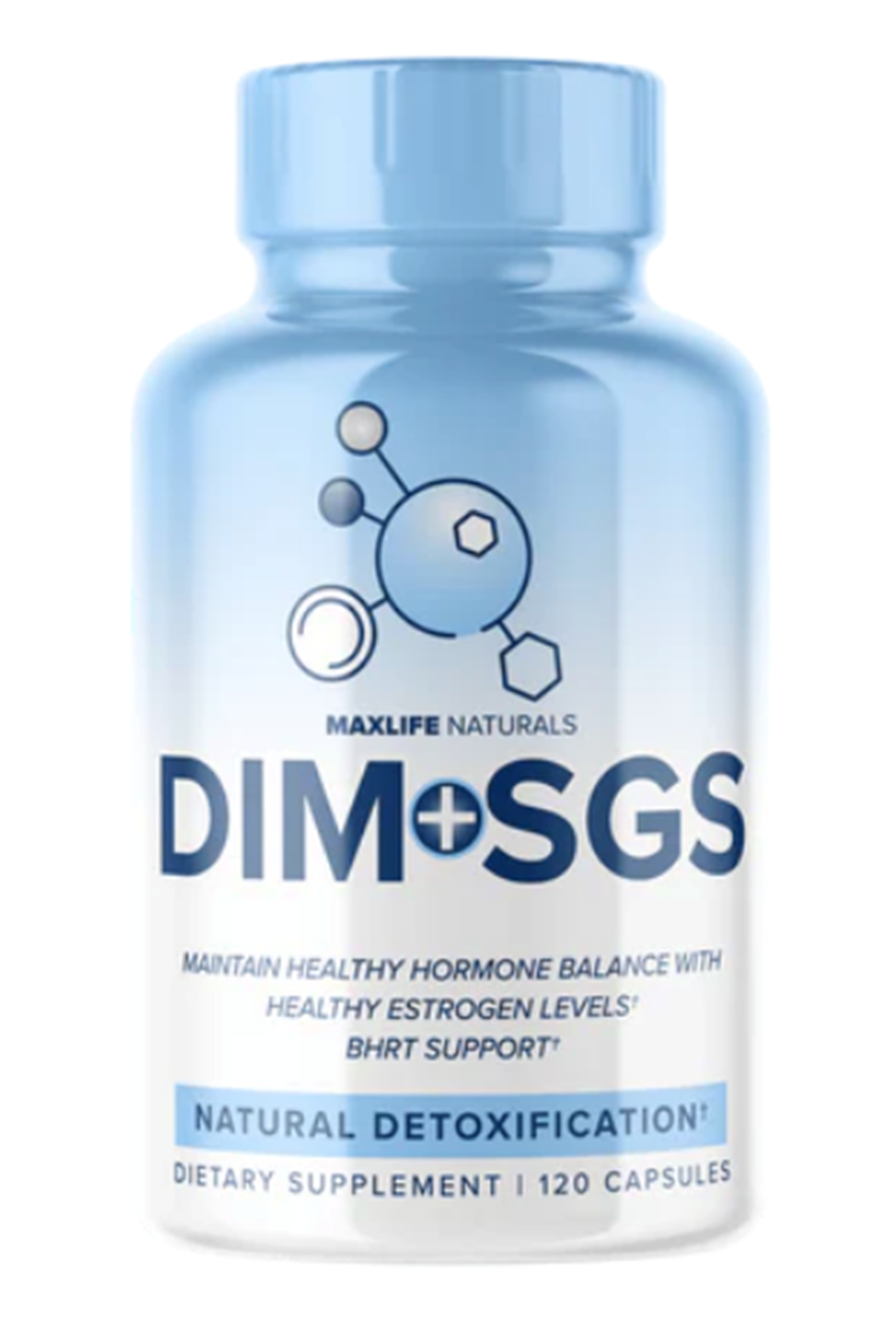 Maxlife Naturals DIM+SGS Natural Estrogen Support - 120 capsul. Usa 46.