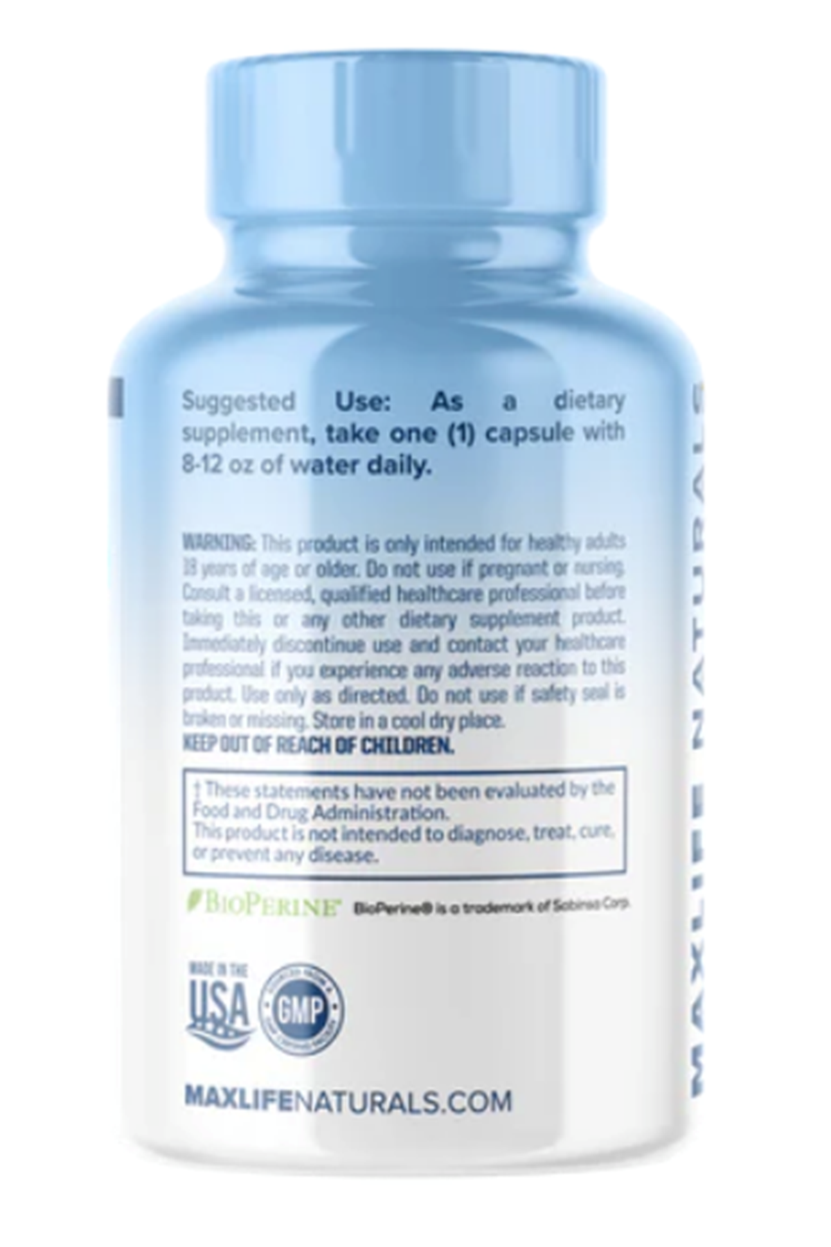 Maxlife Naturals DIM+SGS Natural Estrogen Support - 120 capsul. Usa 46.