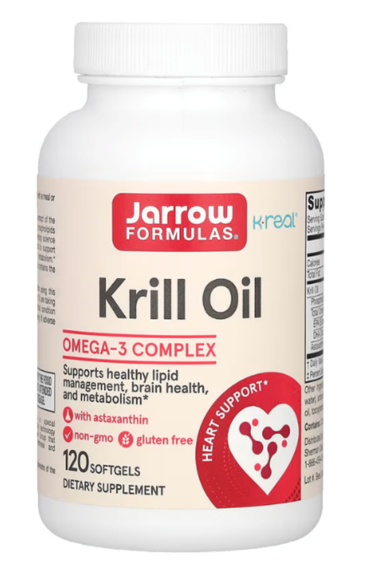 Jarrow Formulas, Krill Oil, 120 Softgels.Made ın Usa.84.