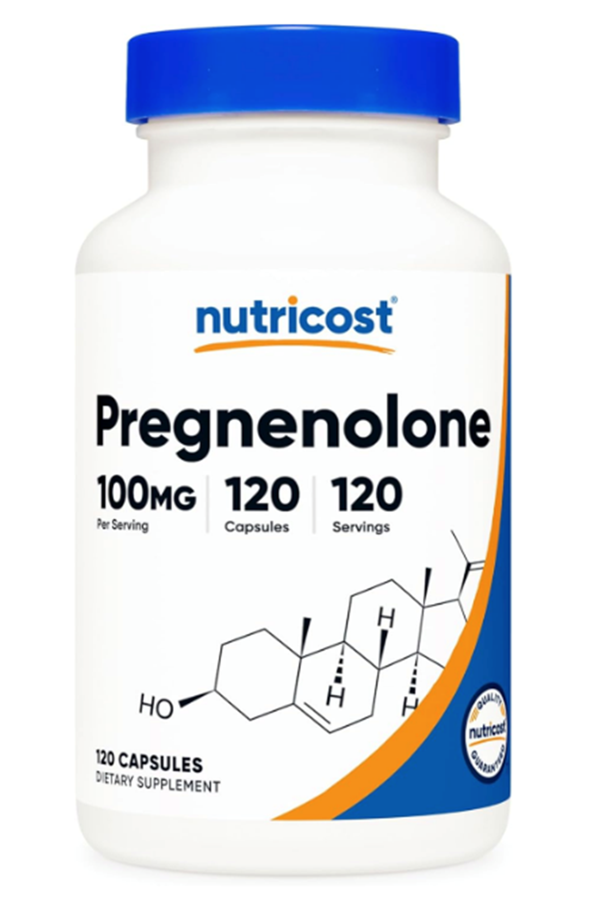 Nutricost Pregnenolone 100mg, (1 Capsul 100mg) 120 Capsul.tr Tek Yetkili Satıcısı Ozelsporcugıdaları'dır.41.