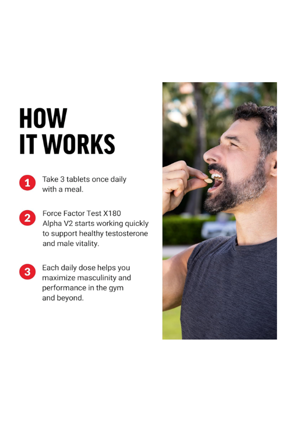 FORCE FACTOR Test X180 Alpha V2 , 120 Tablet. Made ın Usa.52.