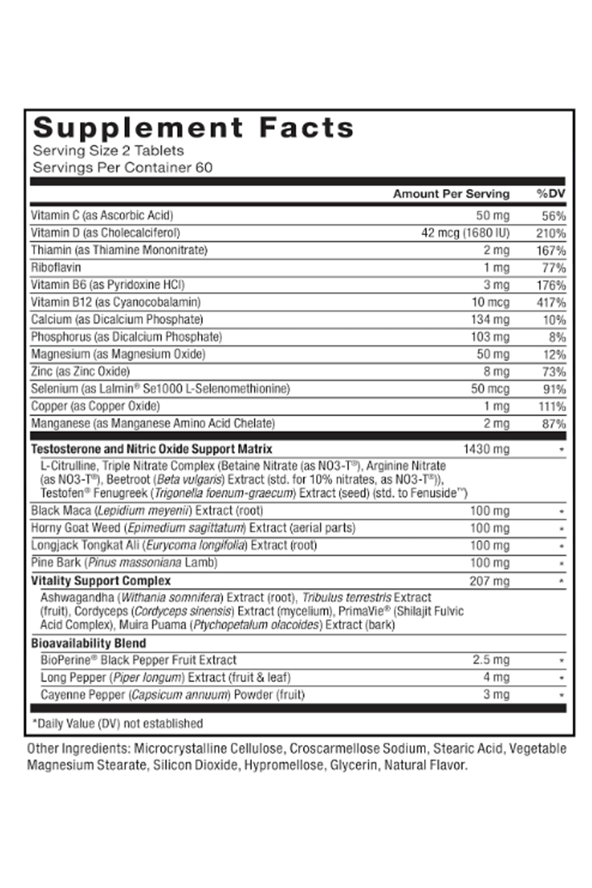 FORCE FACTOR Test X180 Alpha V2 , 120 Tablet. Made ın Usa.52.