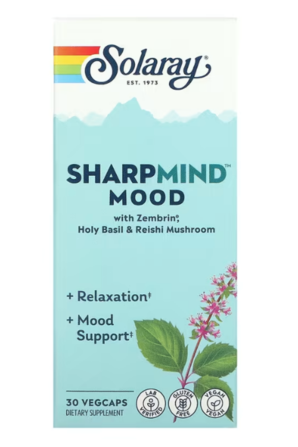 Solaray Supplament SharpMind Mood, 30 Vegcapsul.Abd Menşei.53.