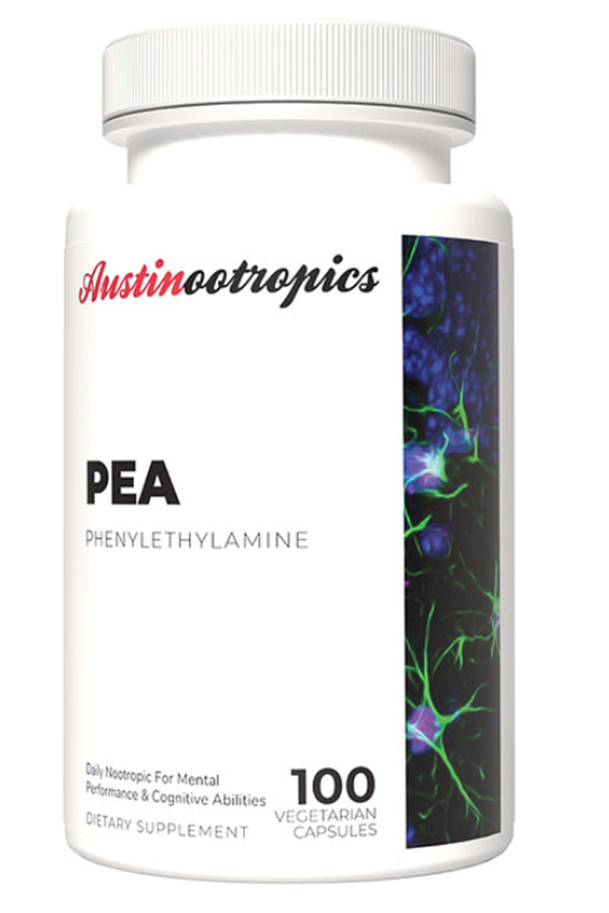 Austinootropics PEA Phenylethylamine 100 Capsul.Made ın Usa.63.