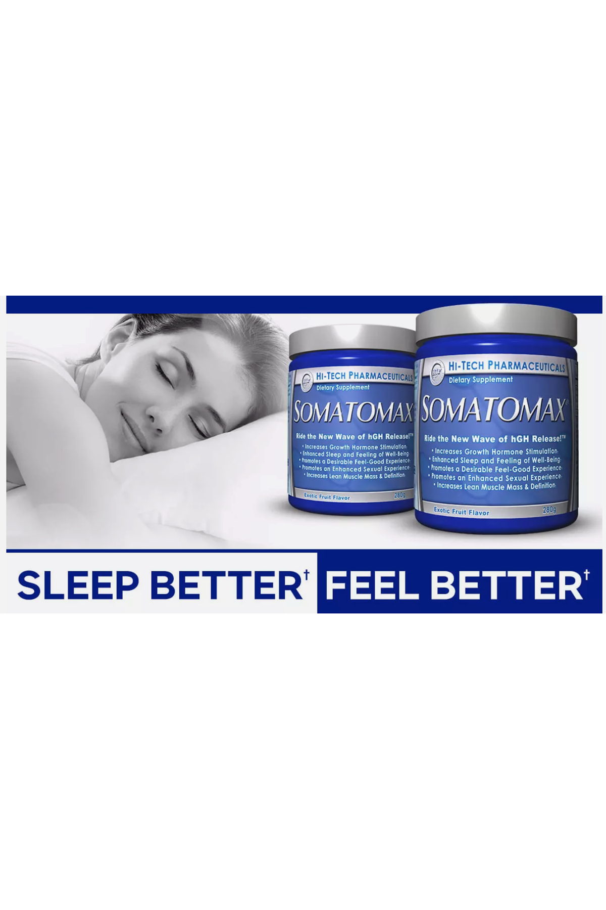 Hi-Tech Pharmaceuticals Somatomax Sleep Supplement 280GR.51.