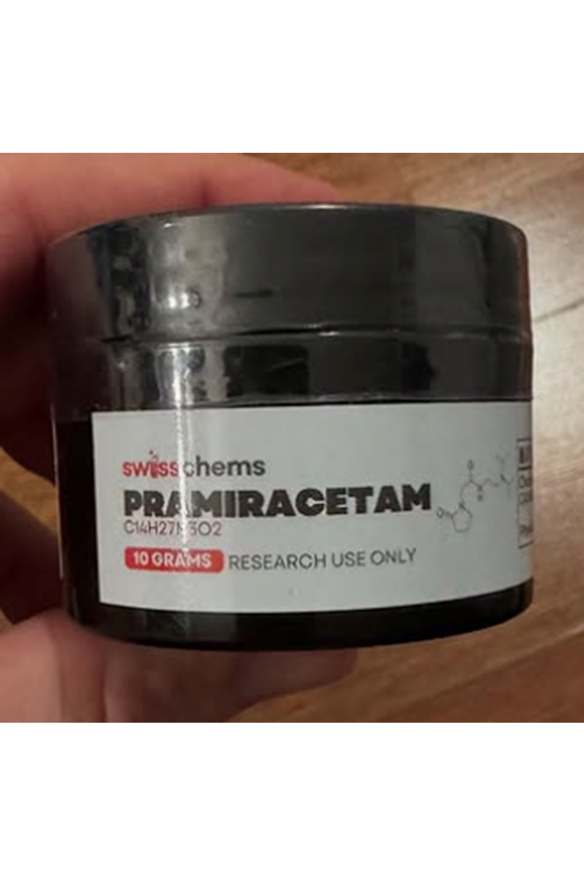 SwissChems  Pramiracetam – Powder, 10 grams Orj Usa Firma Ürünü.56.