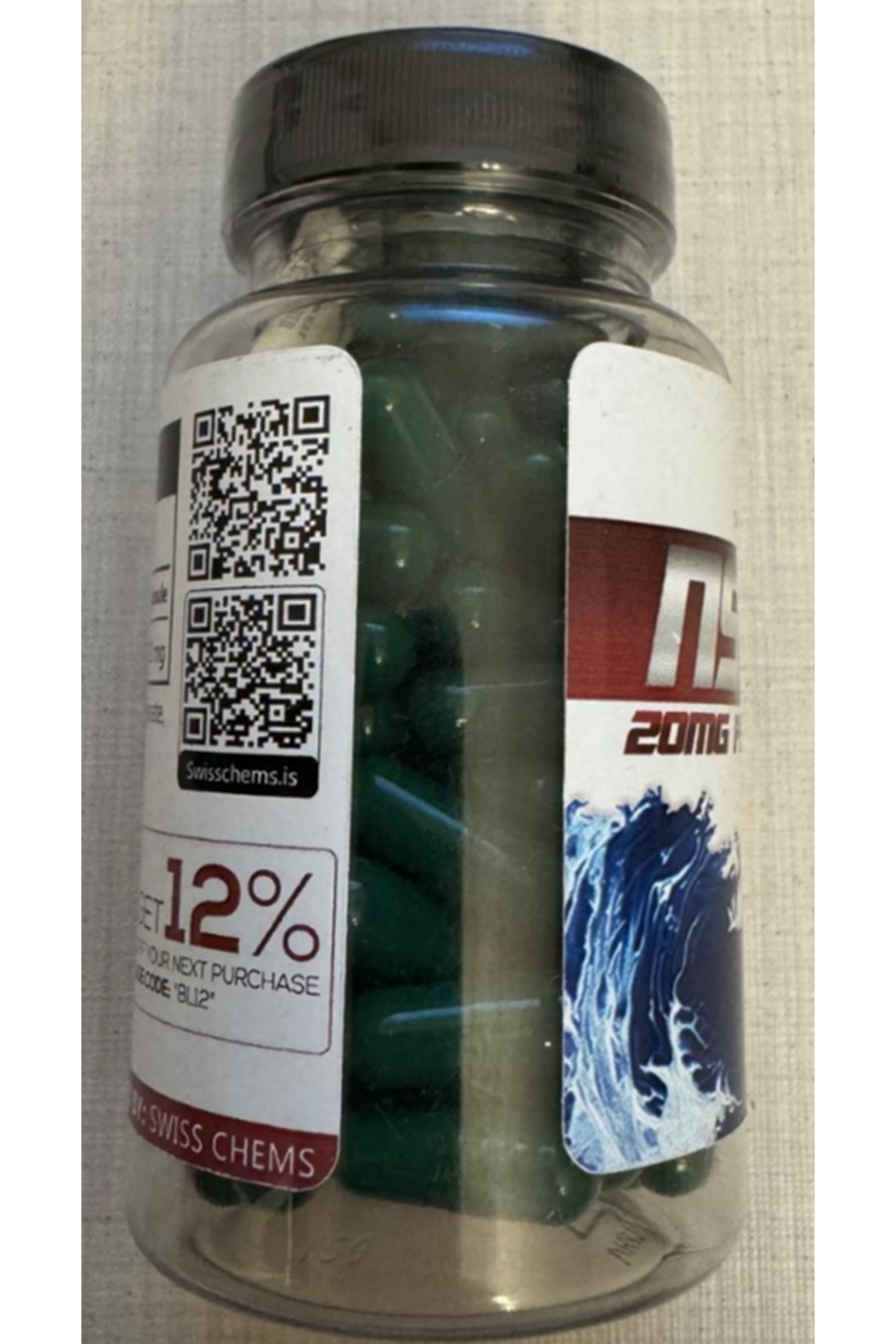 SwissChems  NSI-189 Phosphate (20mg/capsule), 60 Capsules.Orj Usa Firma Ürünü.82.