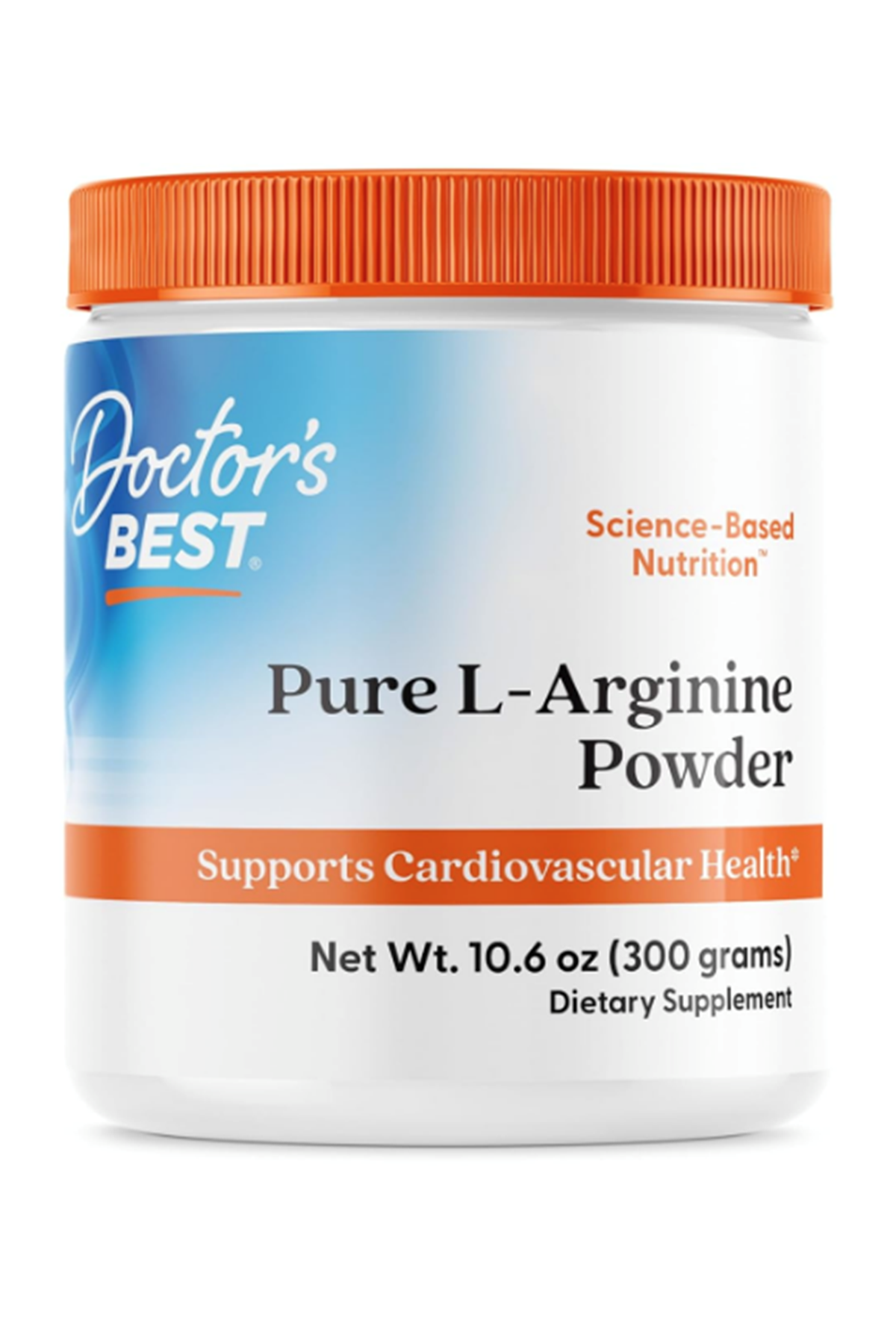 Doctor's Best, Pure L-Arginine Powder, Per Serving 6gr (300 g) 50 Servis. USA Menşei.46.
