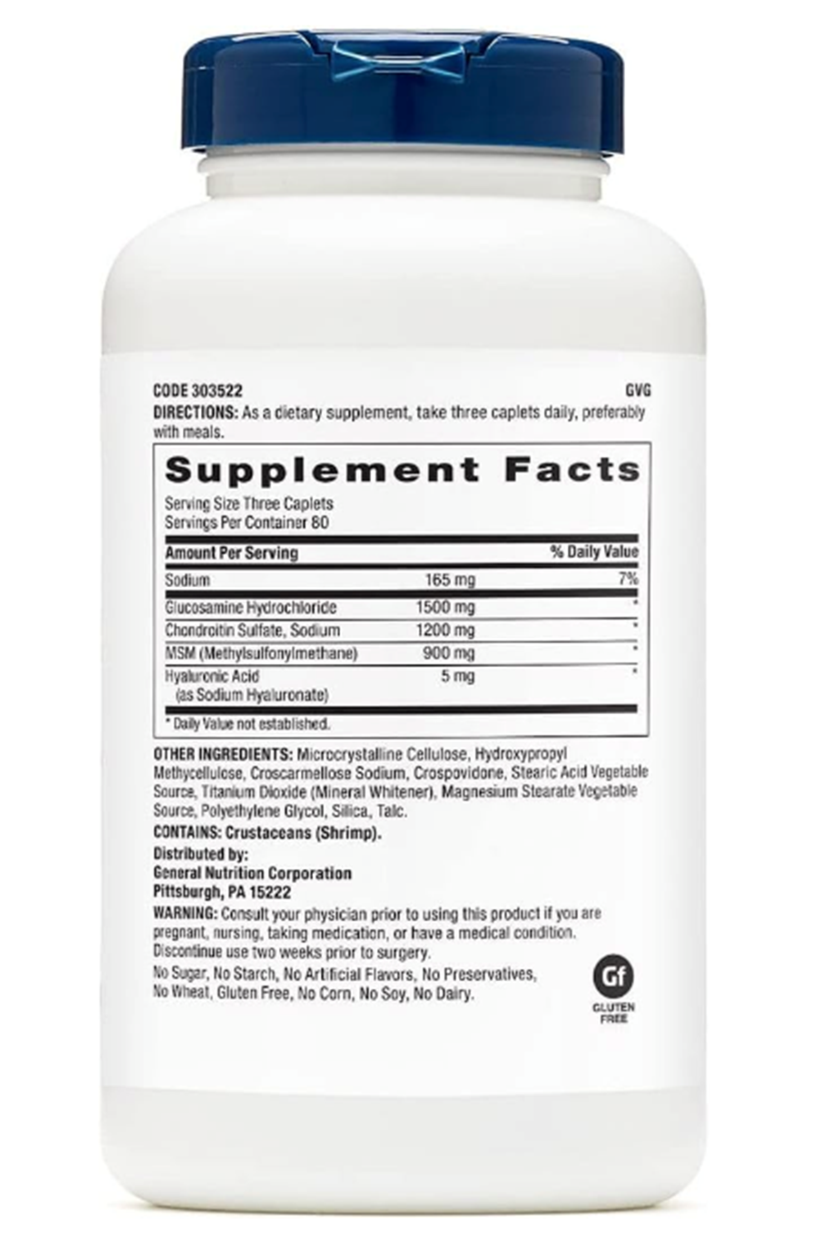 GNC TriFlex Targeted Joint, Bone  Cartilage Health  Glucosamine Chondroitin  MSM Support Mobility  Flexibility  240 Caplets.Abd Menşei.