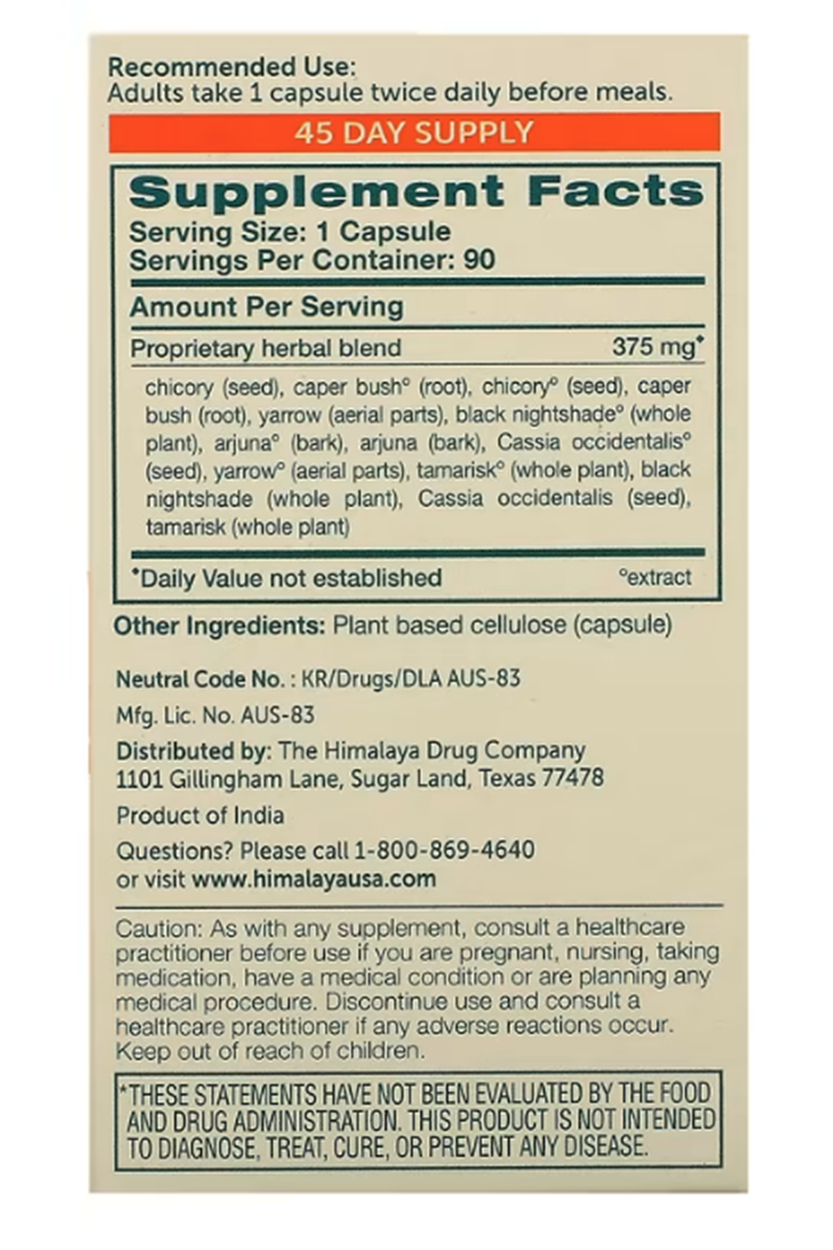 Himalaya,  LiverCare, 90 Vegetarian Capsul.Abd Menşei.