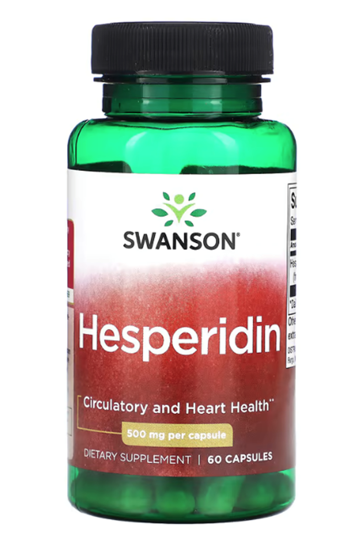 Swanson (Özelsporcugıdaların'dan !!) Hesperıdın, 500mg, 60 Capsul.ABD MENŞEİ.