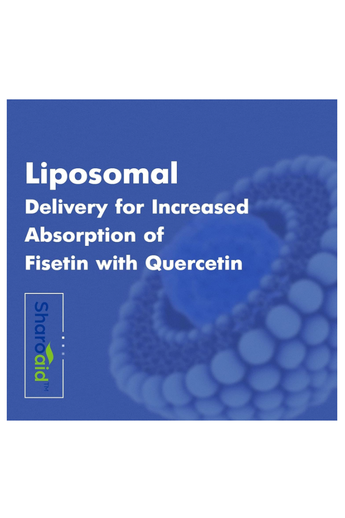 Sharoaid (Ösg Özel Sporcu Gıdaları) Liposomal Fisetin With Quercetin 1200mg 60 Softgels.Orj Usa.46.