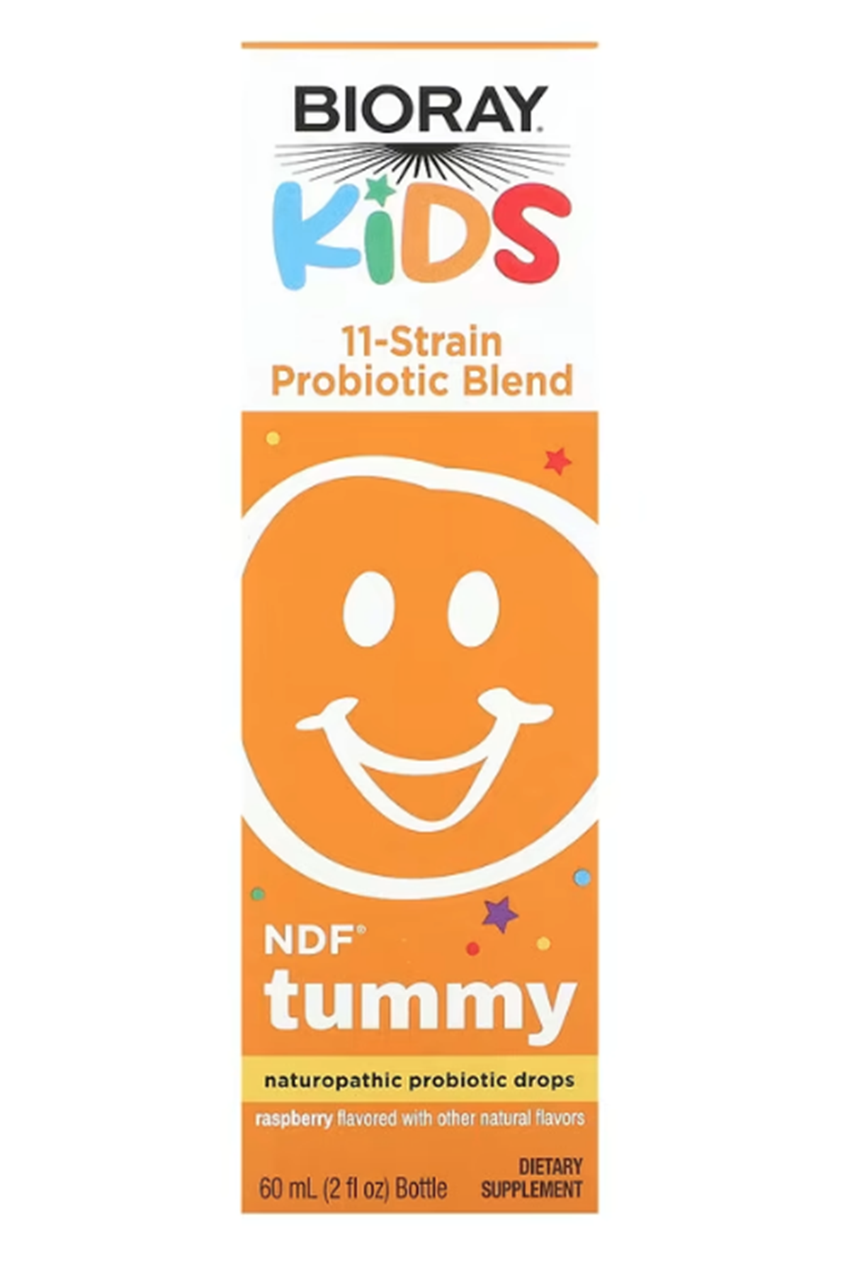 Bioray Kids NDF Tummy (Özelsporcugıdaların'dan !!) 11-Strain Probiotic Blend  (60 ml).Abd Menşei.