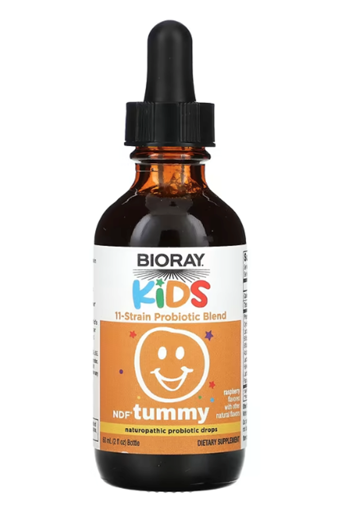 Bioray Kids NDF Tummy (Özelsporcugıdaların'dan !!) 11-Strain Probiotic Blend  (60 ml).Abd Menşei.
