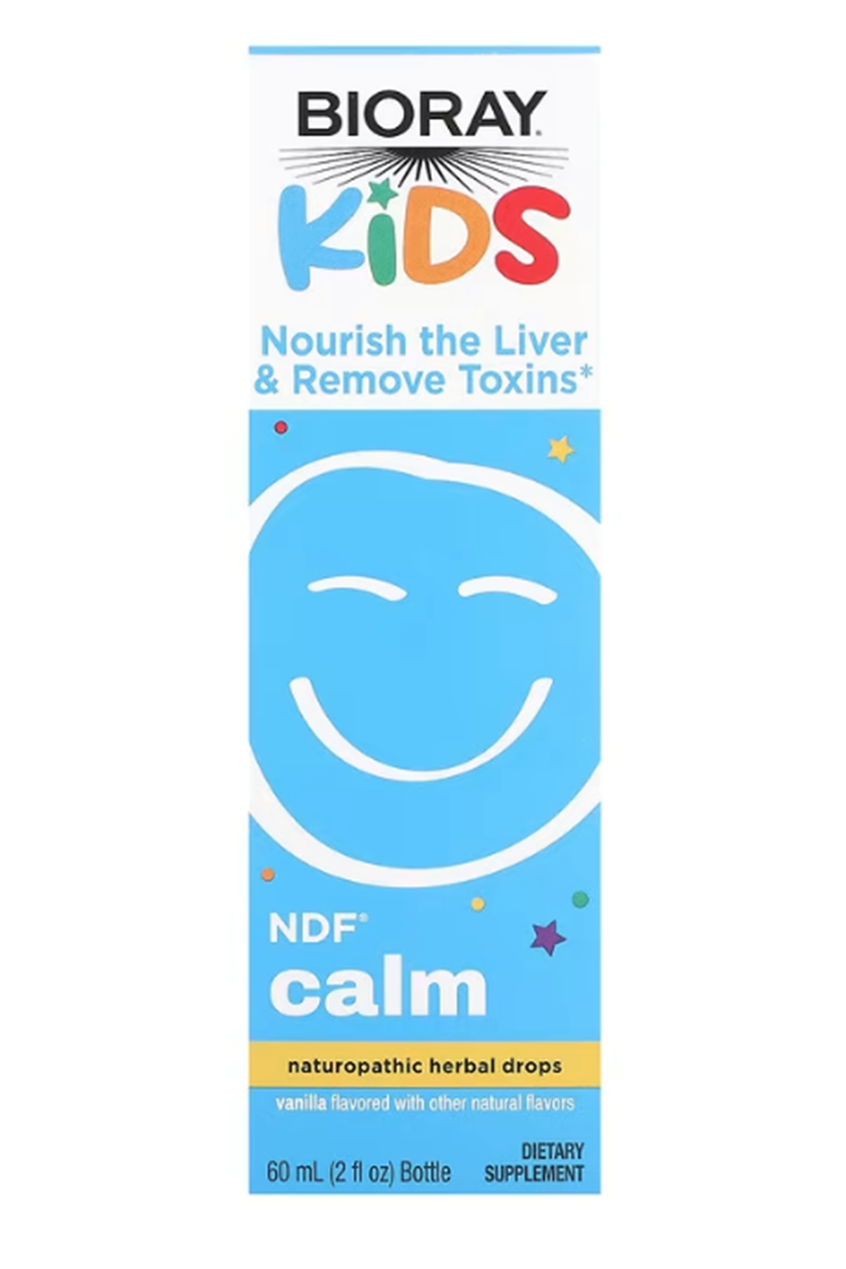 Bioray  Kids  NDF  Calm  2 fl oz (60 ml).(Ozelsporcugıdaların'dan!! ).ORJ Abd Menşei.