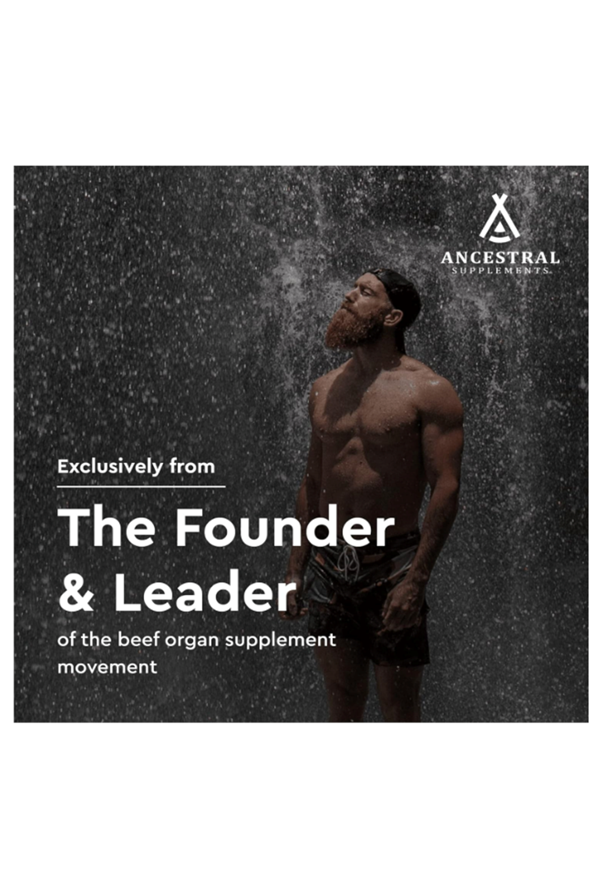 Ancestral Supplements Grass Fed Beef Prostate for Men with Liver, 3000mg, 180 Capsules.Abd.