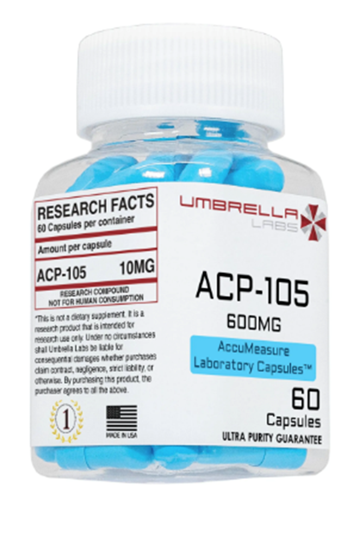UMBRELLA  ACP-105  10mg   60 CAPSUL (SKT: 02.2026) USA Menşei 57.