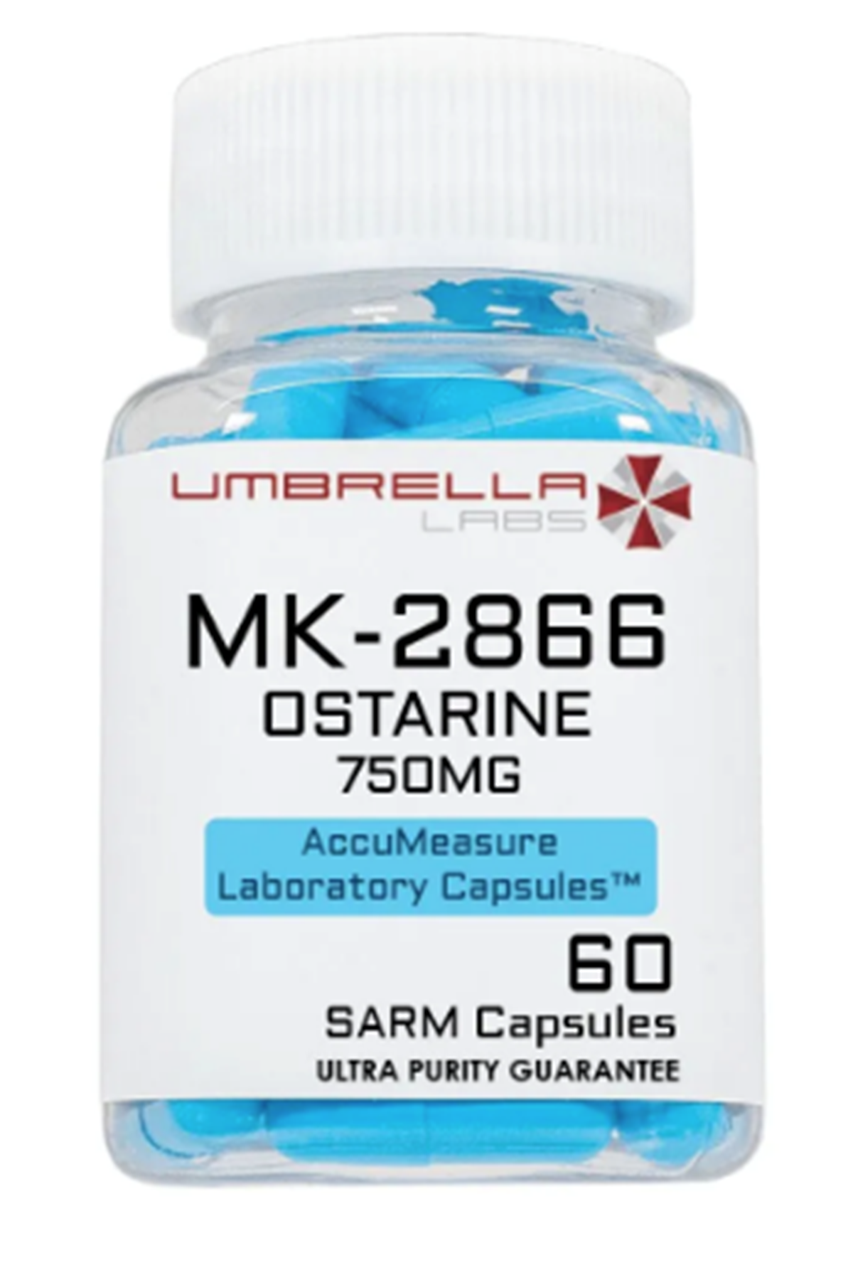 UMBRELLA  Ostarıne  MK-28/66  12.5mg   60 CAPSUL USA Menşei 57.