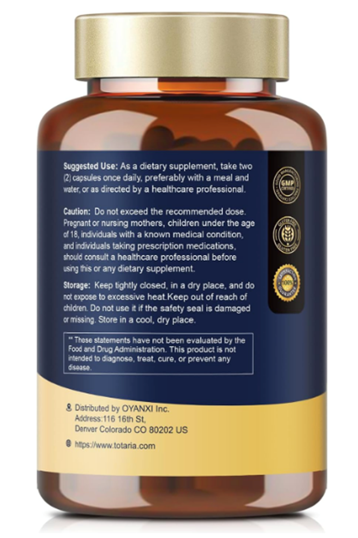 Totaria Healt  NAD+ resveratrol,Quercetin 120 Capsules.