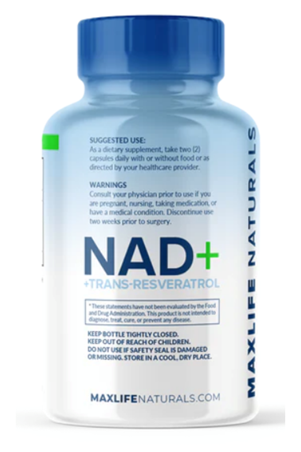 Maxlife Naturals Liposomal NAD+(Özelsporcugıdaların'dan !!) Trans-Resveratrol 1500mg - 120 Capsules.Made ın Usa 47.