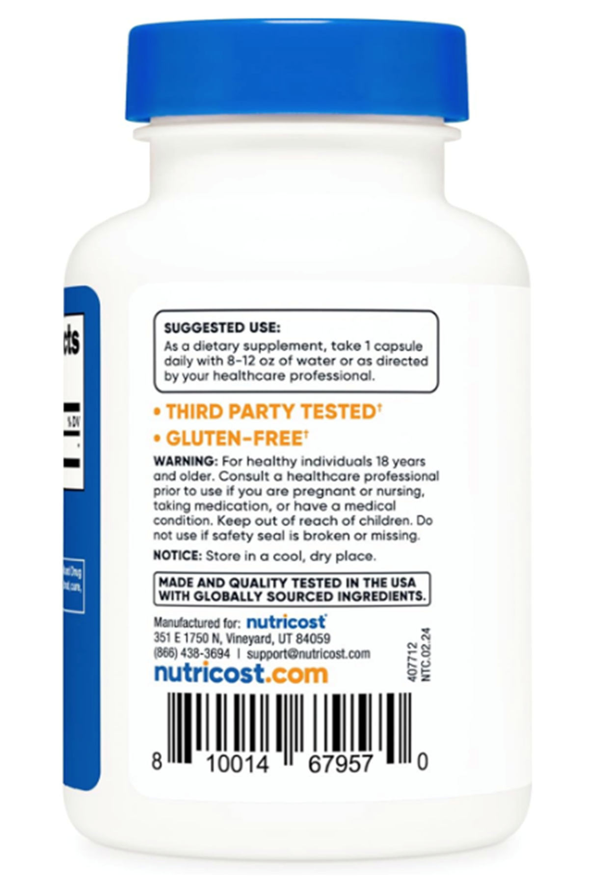 Nutricost Yohımbine HCI  5mg 120 Capsul.USA.36.