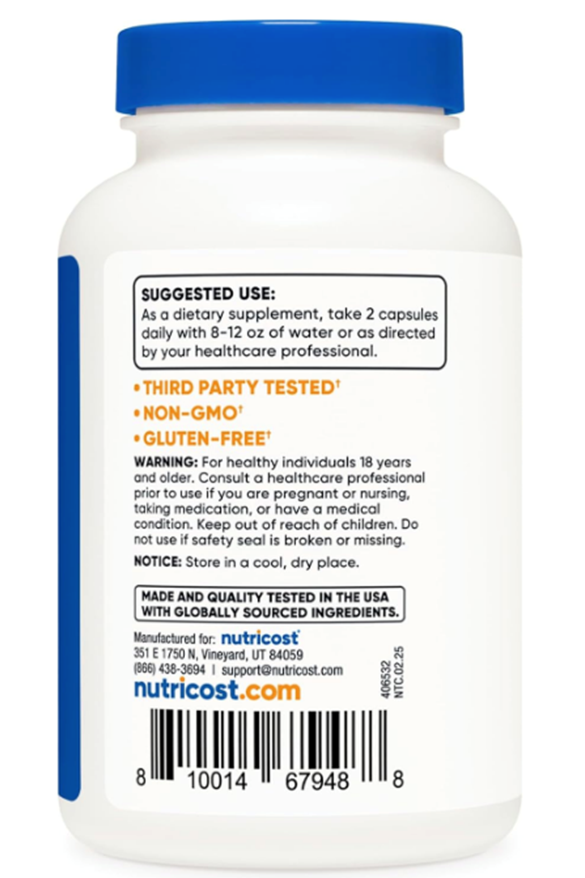 Nutricost Resveratrol 700mg, 120 Capsules - Vegan, Gluten Free.41.