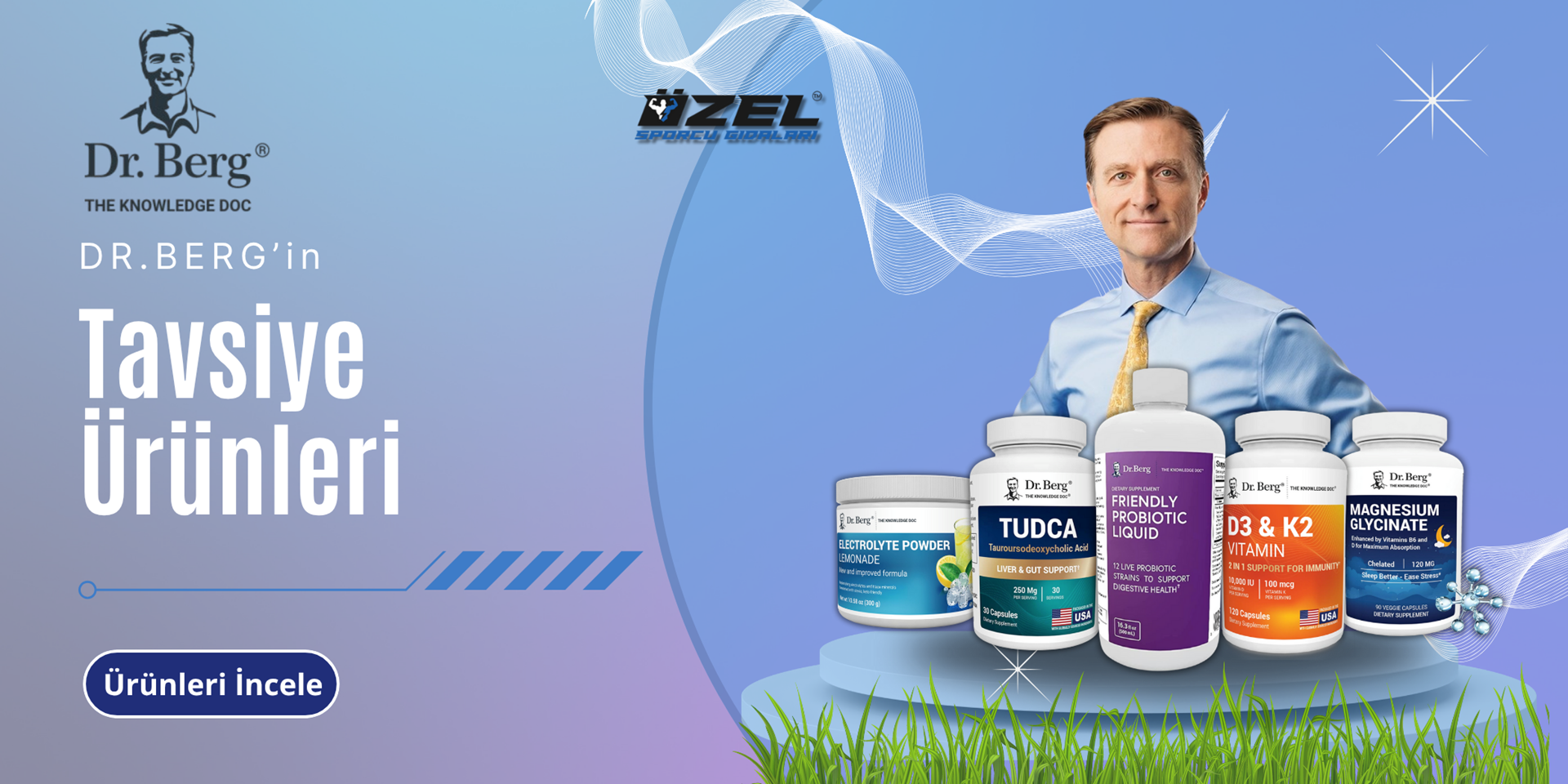 Dr. Berg'in Tavsiye Ürünleri
