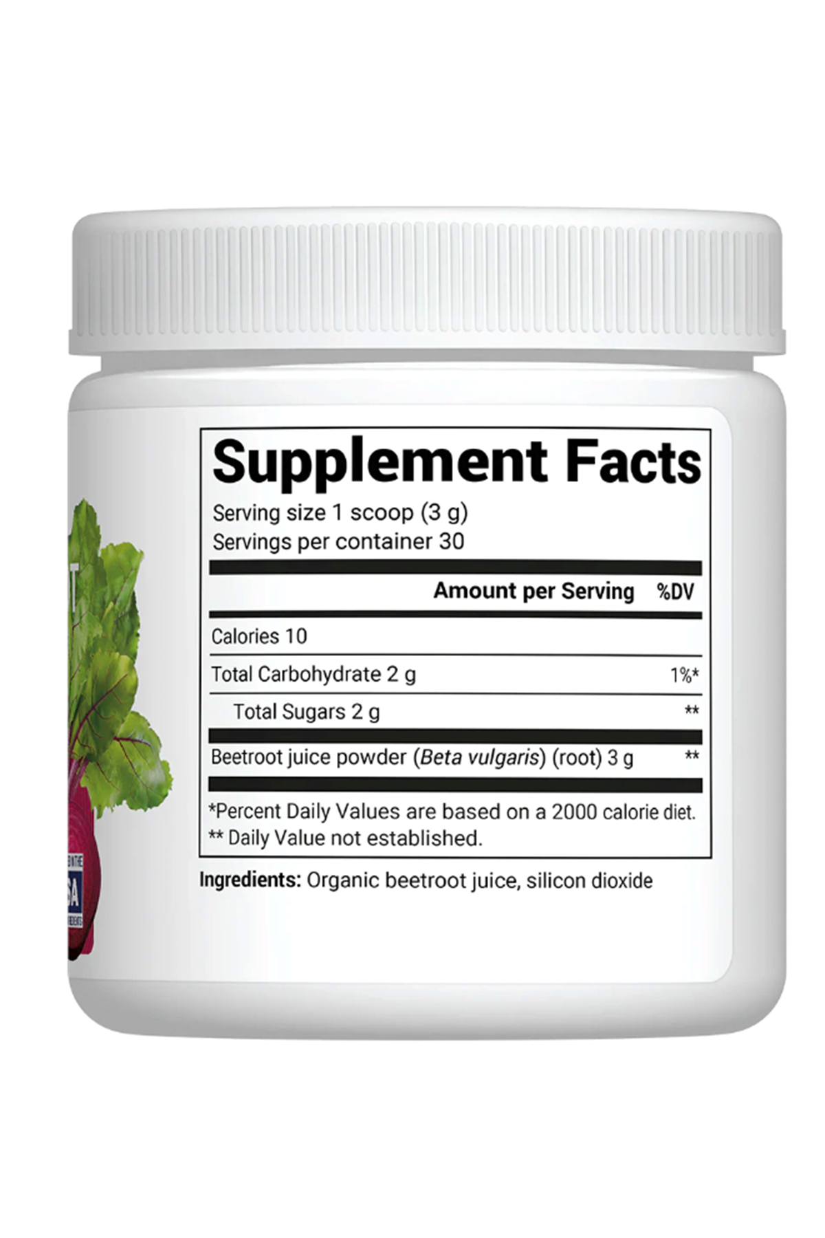 Dr. Berg Raw Organic Beet Powder–90gr 30 Servis USDA Certified Nitric Oxide, Energy, Blood Flow.