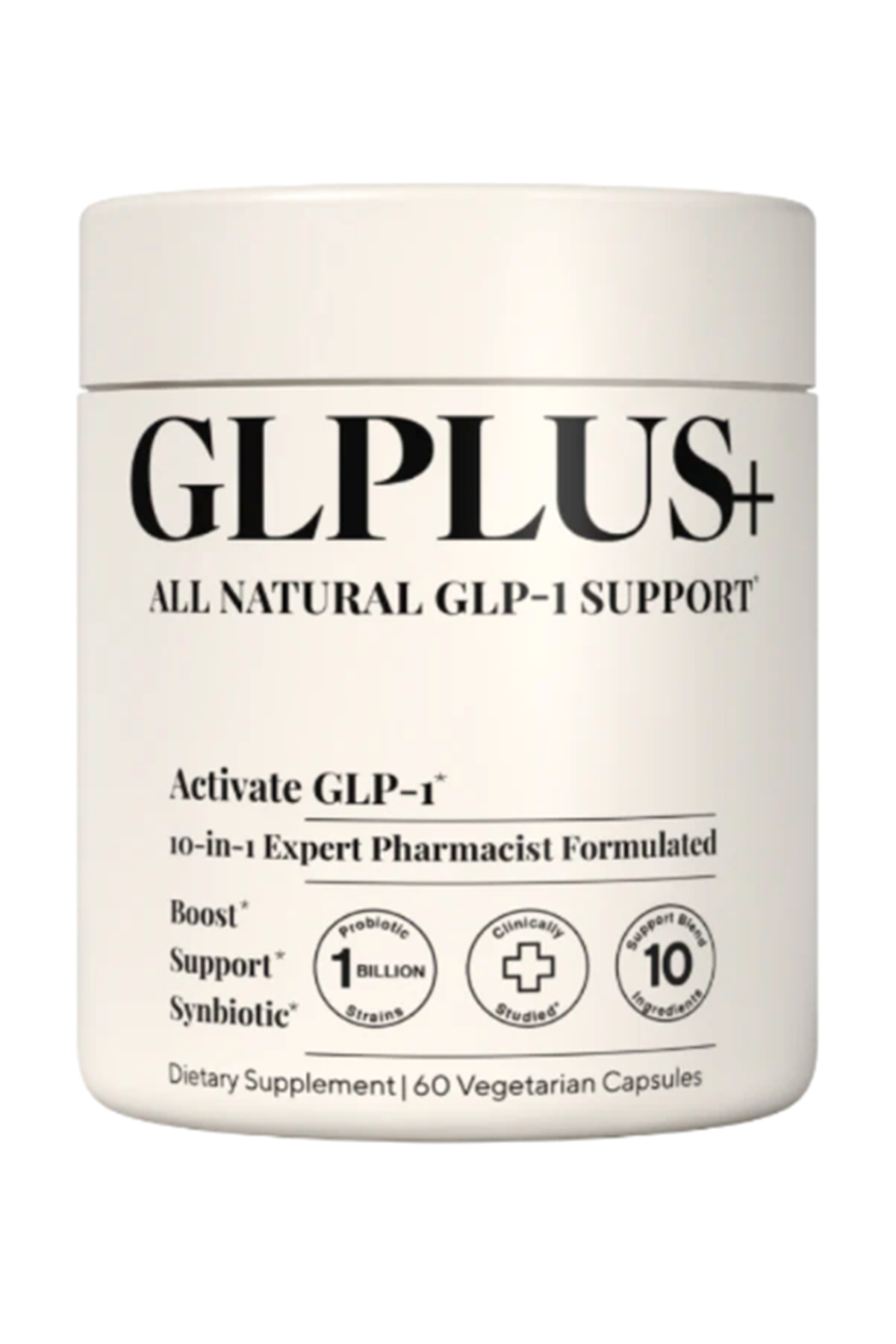 Plus+Ultra GLP-1  Hunger  Metabolism Support  Expert Formulated to Support GLP1  Probiotic and Prebiotic (60 Capsules) Best Seller.
