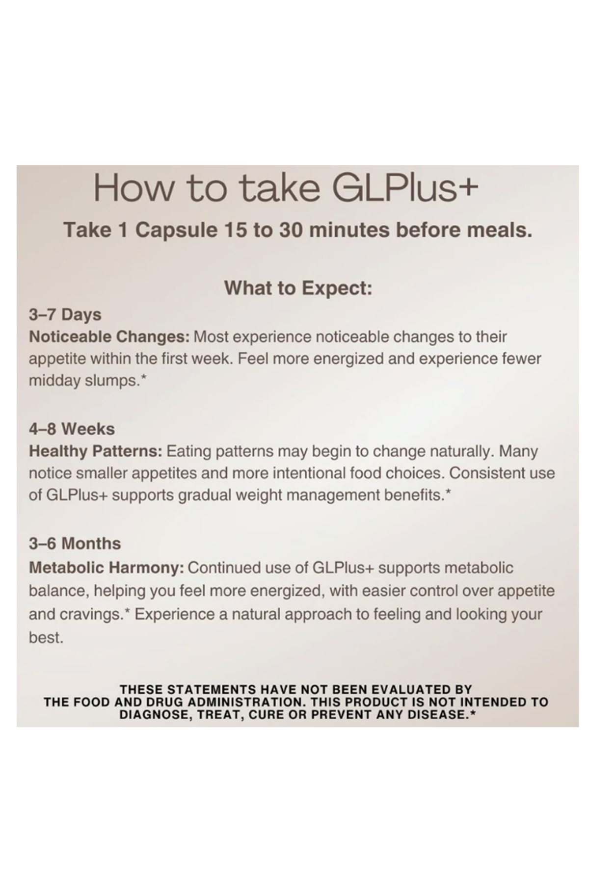 Plus+Ultra GLP-1  Hunger  Metabolism Support  Expert Formulated to Support GLP1  Probiotic and Prebiotic (60 Capsules) Best Seller.