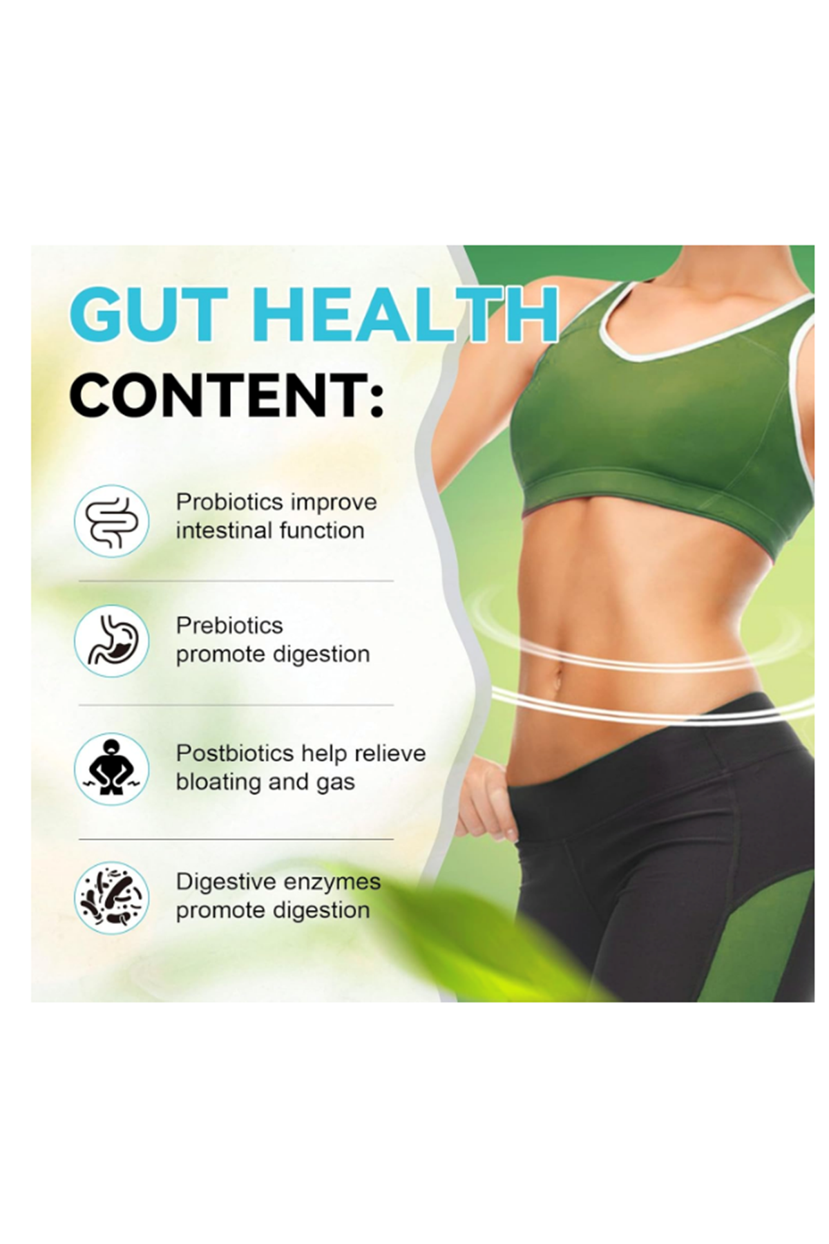 Totaria Healt  Gut Health  120 Capsul Probiotics, Prebiotics, Postbiotics  Digestive Enzymes for Women  Men, 60 Billion CFU Probiotics for Gut and Digestion, Strong Immunity, Skin.