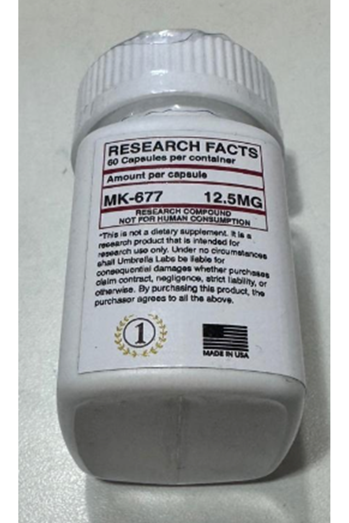 UMBRELLA  MK-677  60 Capsul (ORIJINALLİK HOLOGRAMI VARDIR) USA Menşei 57.