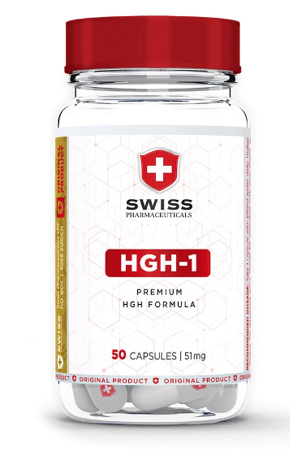 Swiss Pharmaceuticals HGH-1 50 capsul.