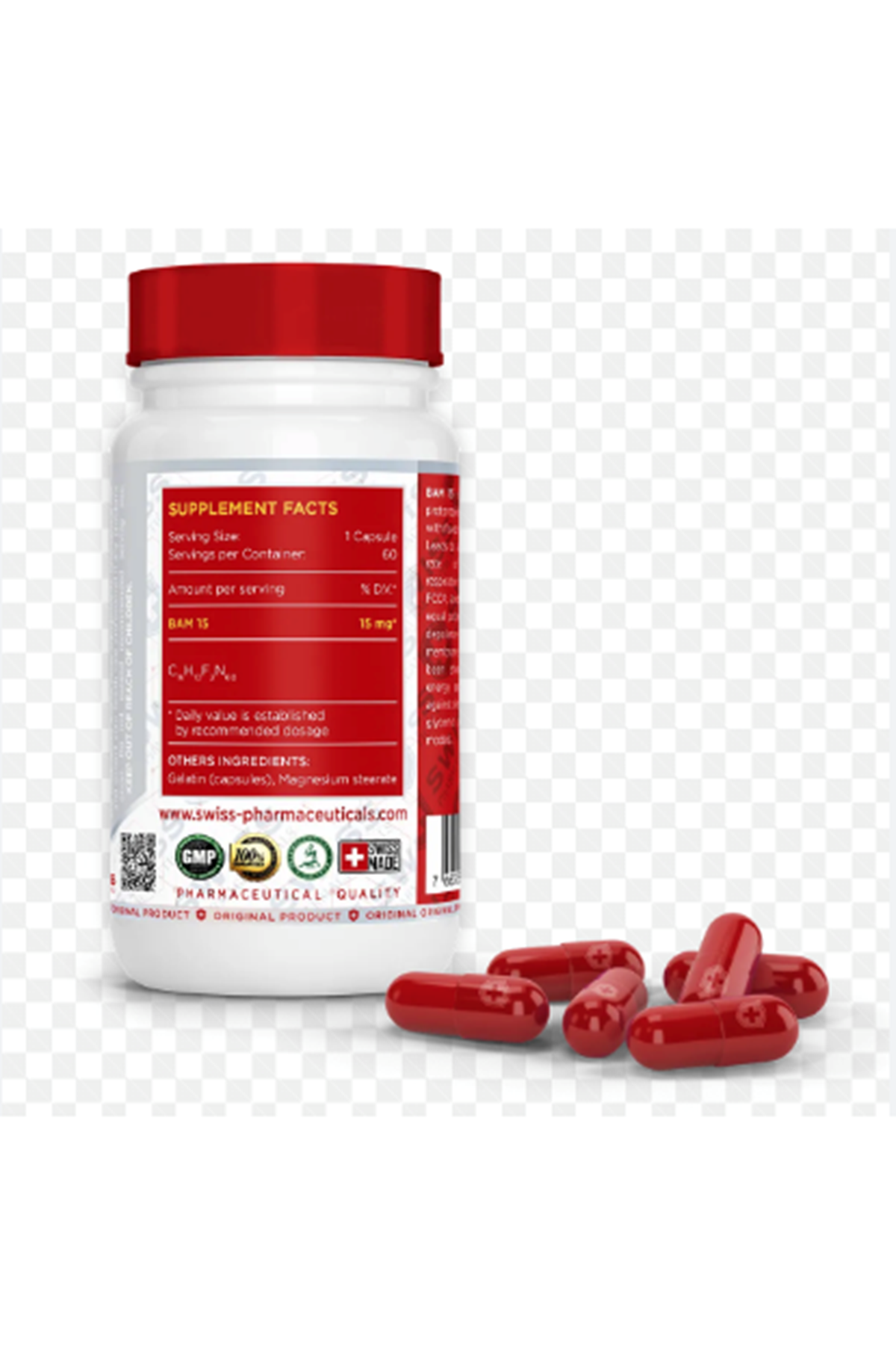 Swiss Pharmaceuticals BAM 15 60 capsul.