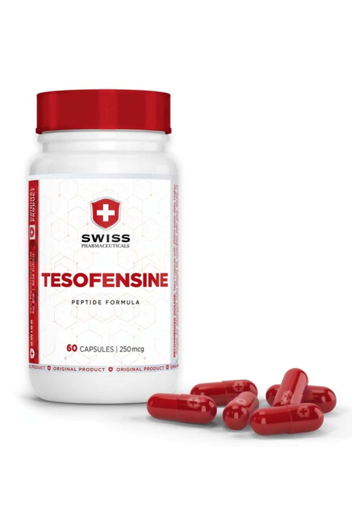 Swiss Pharmaceuticals Tesofensine 250mcg 60 capsul.