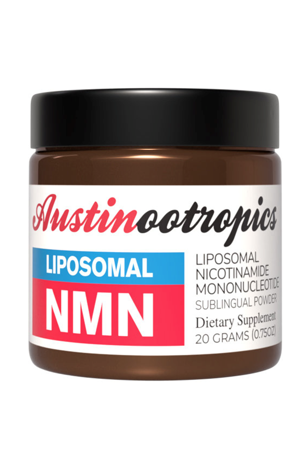 Austinootropics Liposomal NMN Powder Sublıngual 20 gram 250mg 80 Servis  Usa Menşei.