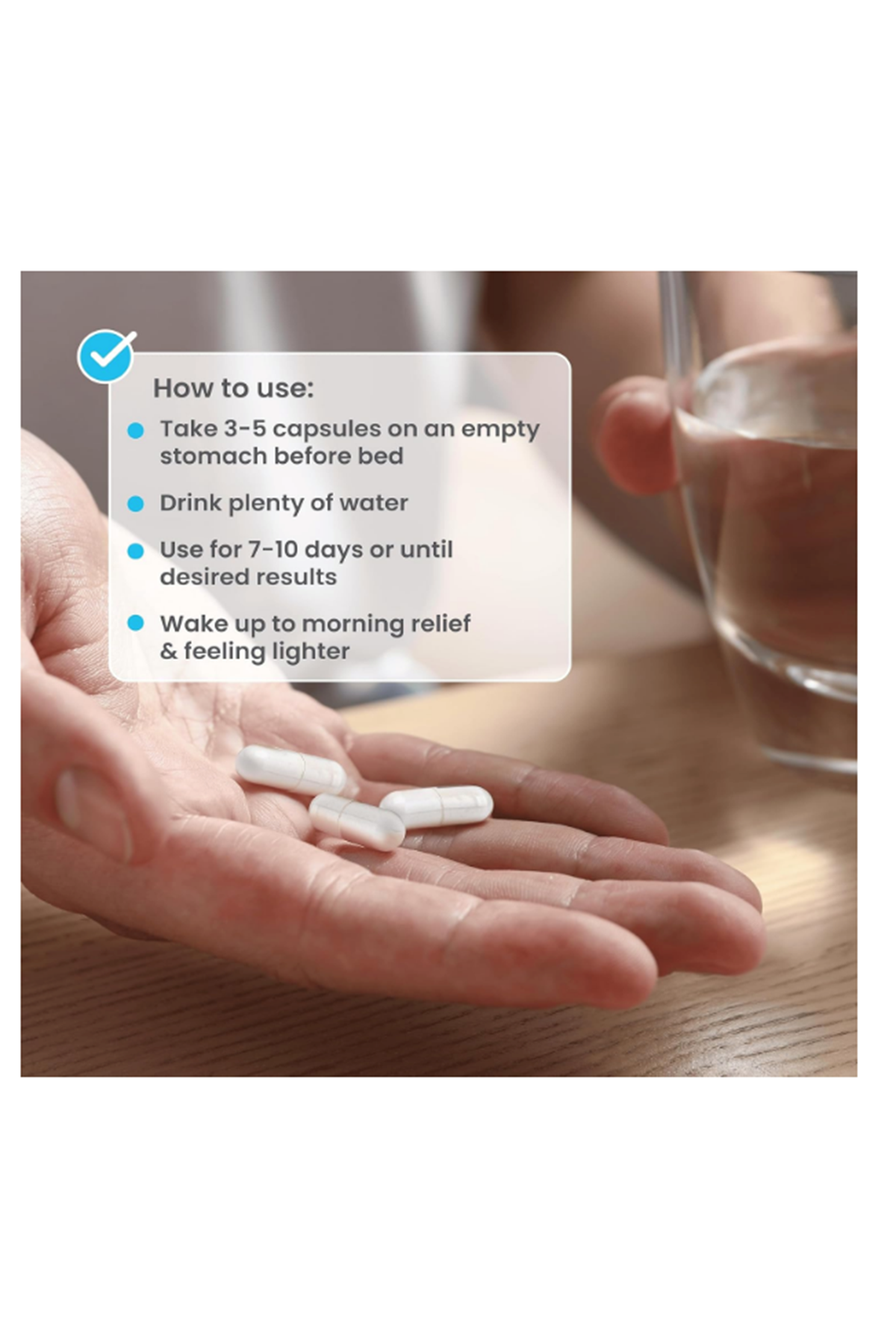 NBpure MagO7 - 90 Capsul Natural Colon Cleanse  Detox Occasional Constipation Relief, Stool Softening, Bloating for Men & Women Ozonated Magnesium Oxide.