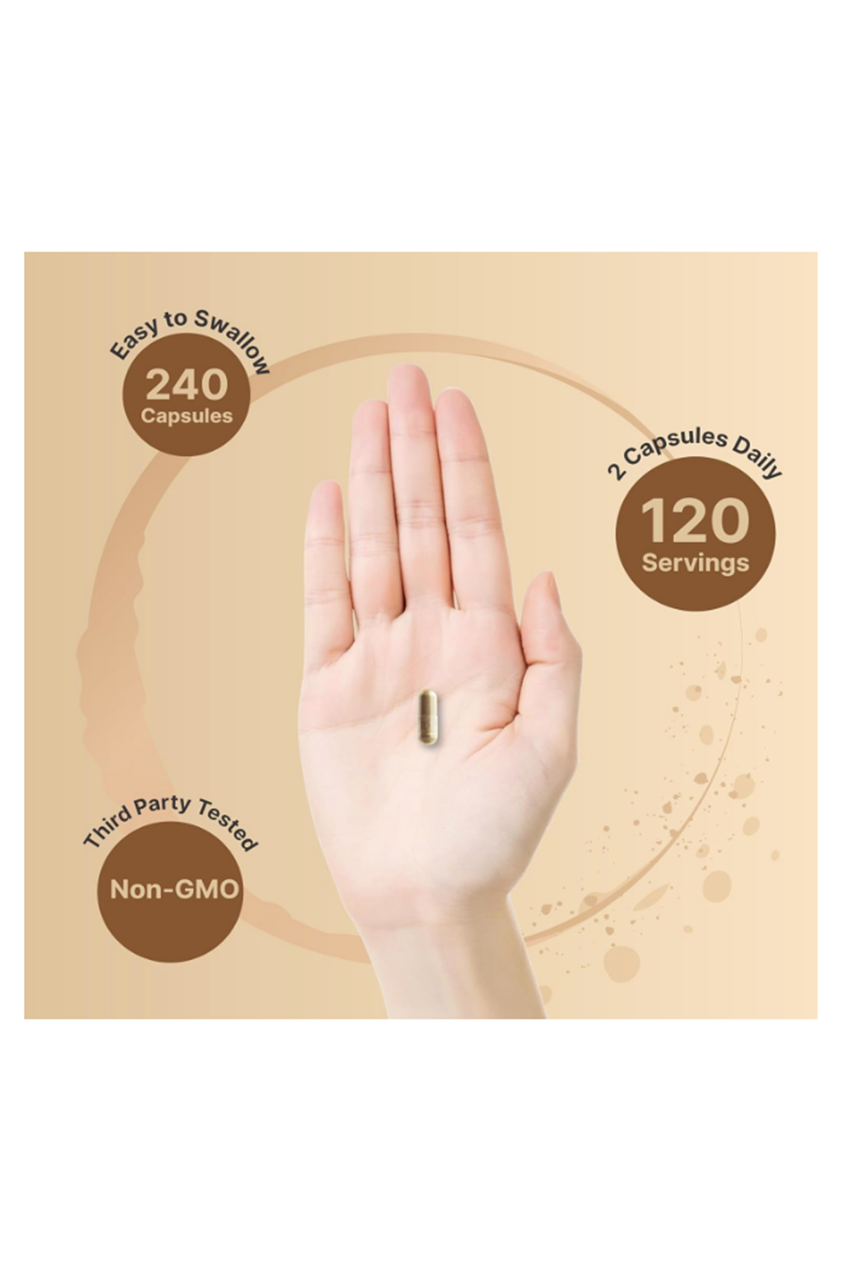 NatureBell Ashwagandha+ with Black Pepper Extract, 240 Capsules.Made ın Usa.