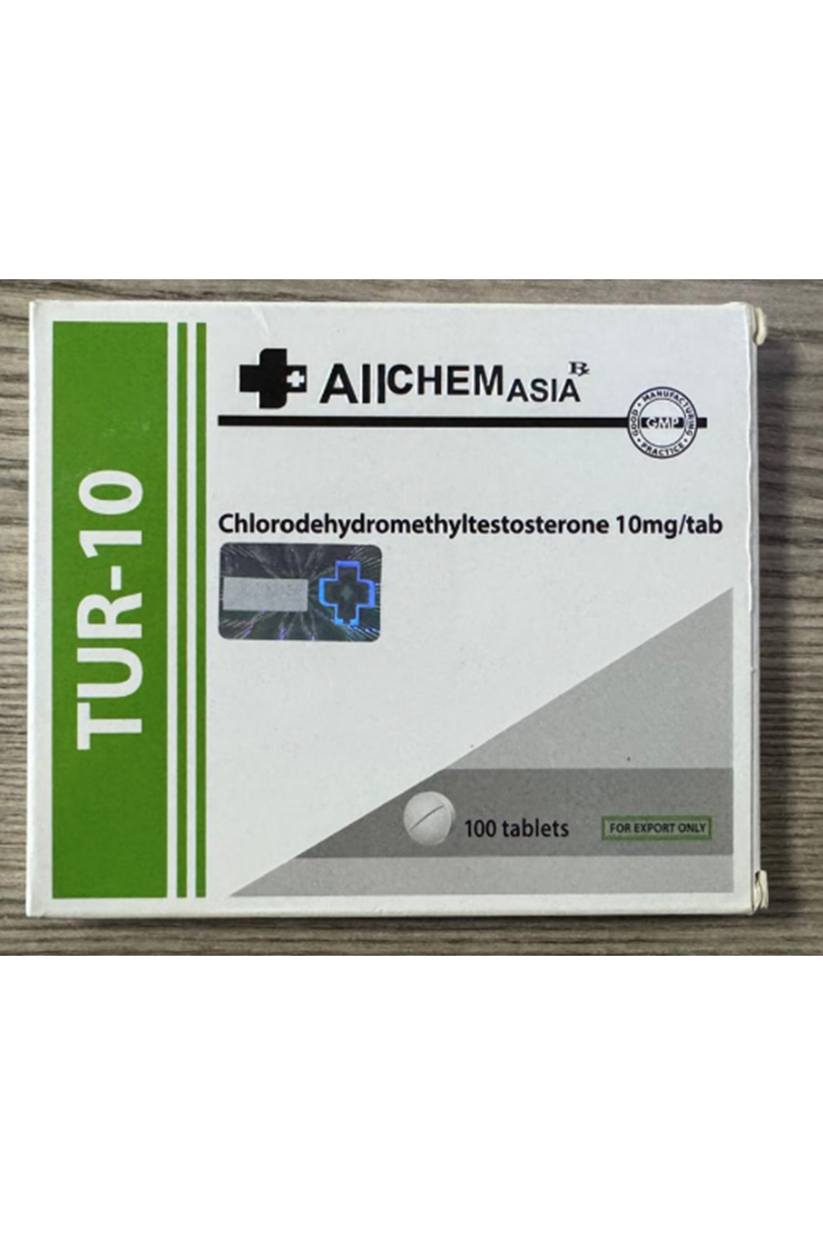 AIICHEM ASIA TUR-10 Turanabol - 10 100 Tablet 28.