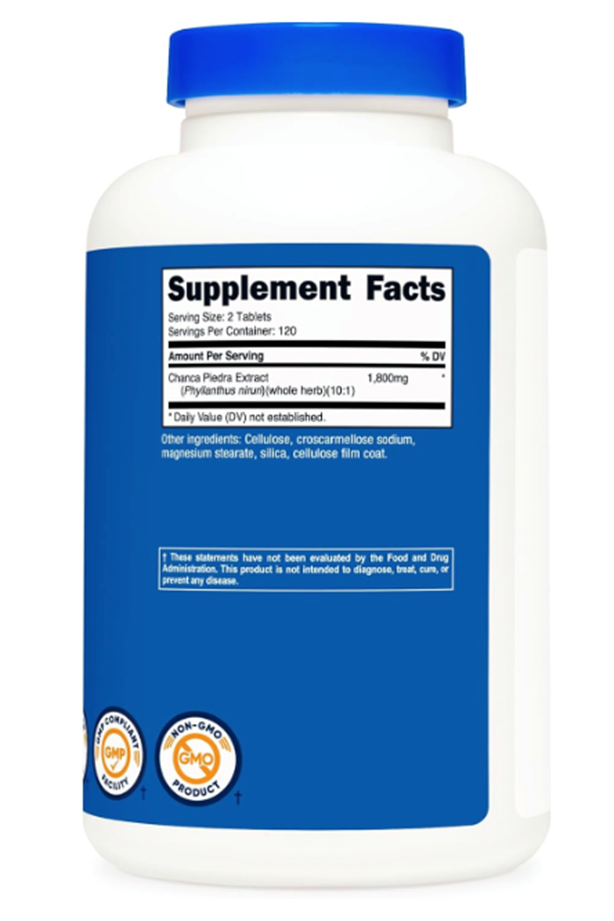 Nutricost Chanca Piedra Extract - Stone Breaker - 240 Tablets.Abd Menşei.