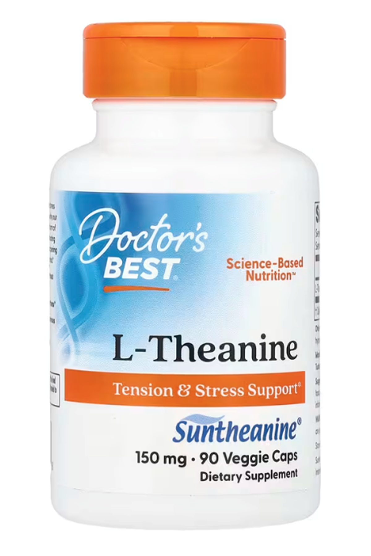 Doctor's Best (Ösg Özel Sporcu Gıdaları) L-Theanine with Suntheanine, 150 mg, 90 Veggie Capsul.50.