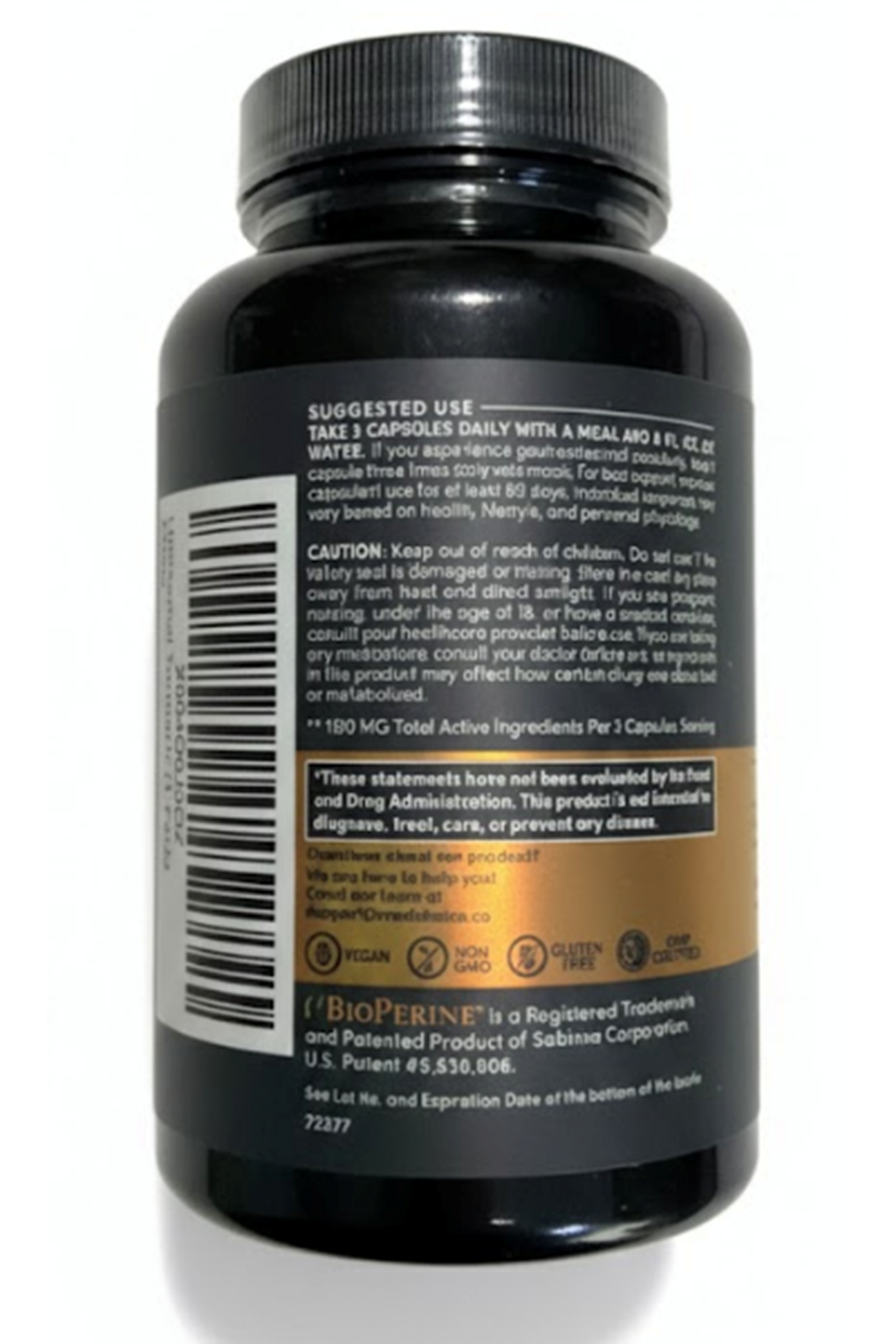 MEDCHOICE LIPOSOMAL Turmeric, Curcumın, Garlic, Ginger Root with BioPerine 120 Capsul.