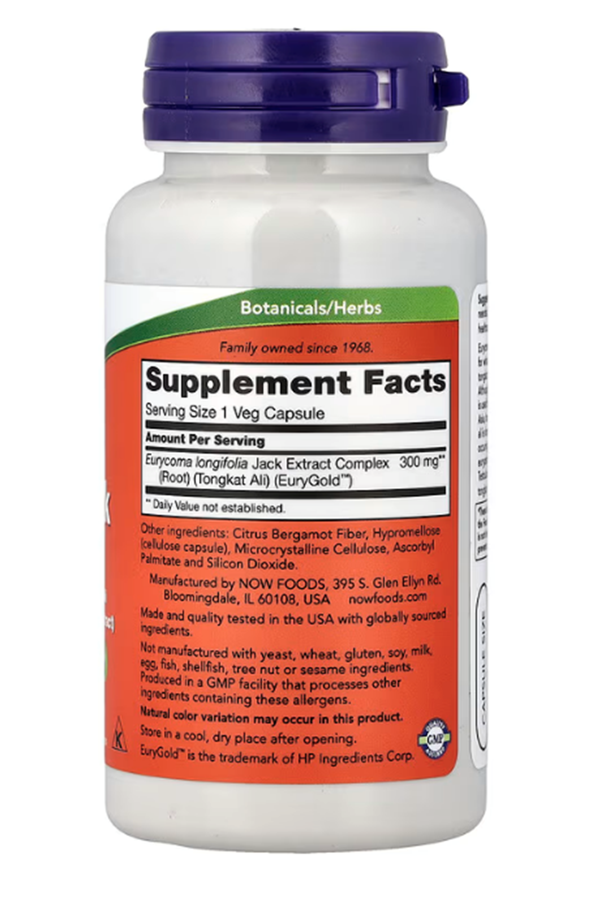 NOW Foods, TestoJack 300™, 300 mg, 60 Veg Capsules.