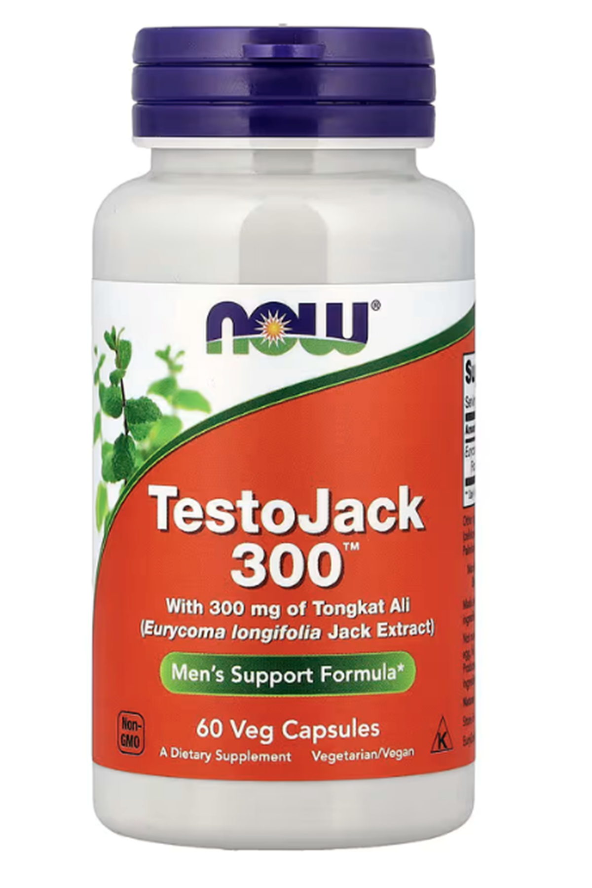 NOW Foods, TestoJack 300™, 300 mg, 60 Veg Capsules.