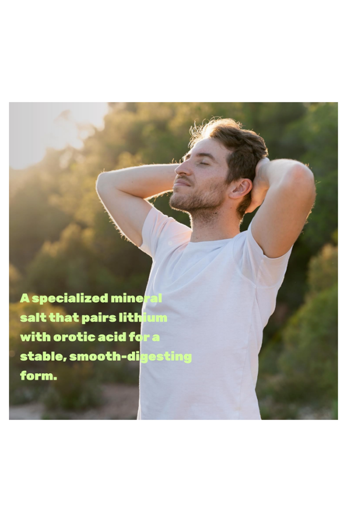 DEAL SUPLAMENT Lithium Orotate 5mg, 240 Capsules – Highly Bioavailable.