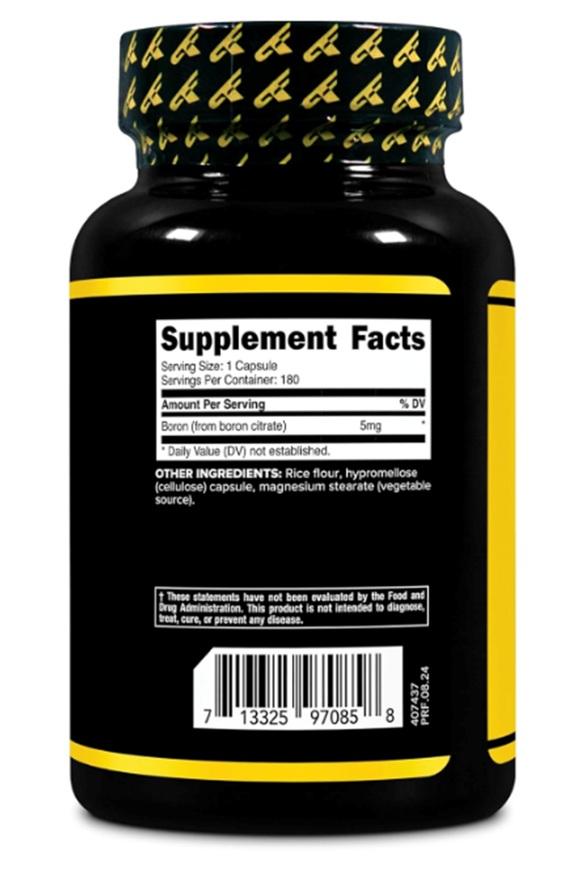 PrimaForce Boron 5mg, 180 Vegetarian Capsules.