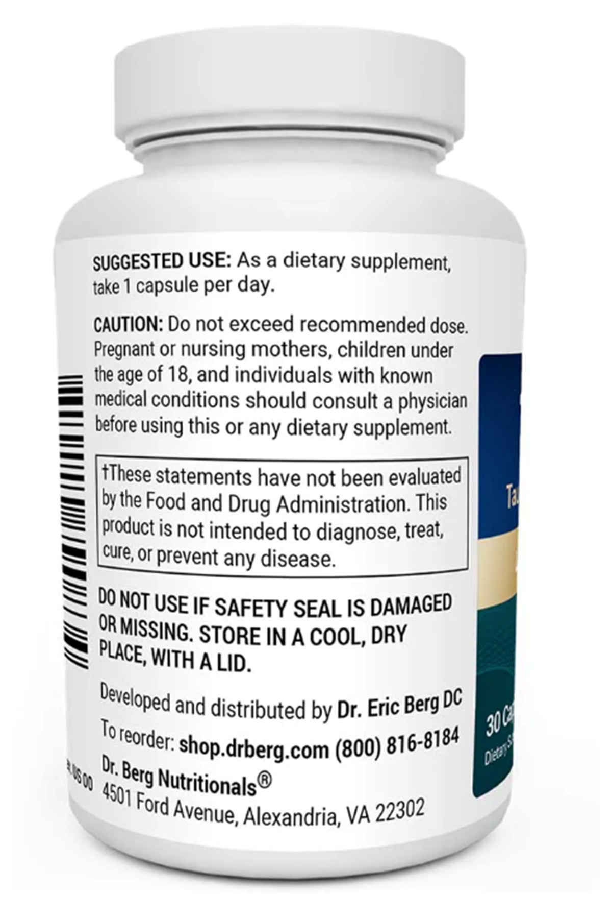 Dr. Berg Gallbladder 90 Capsul Formula and Tudca 30 Capsul Bundle.