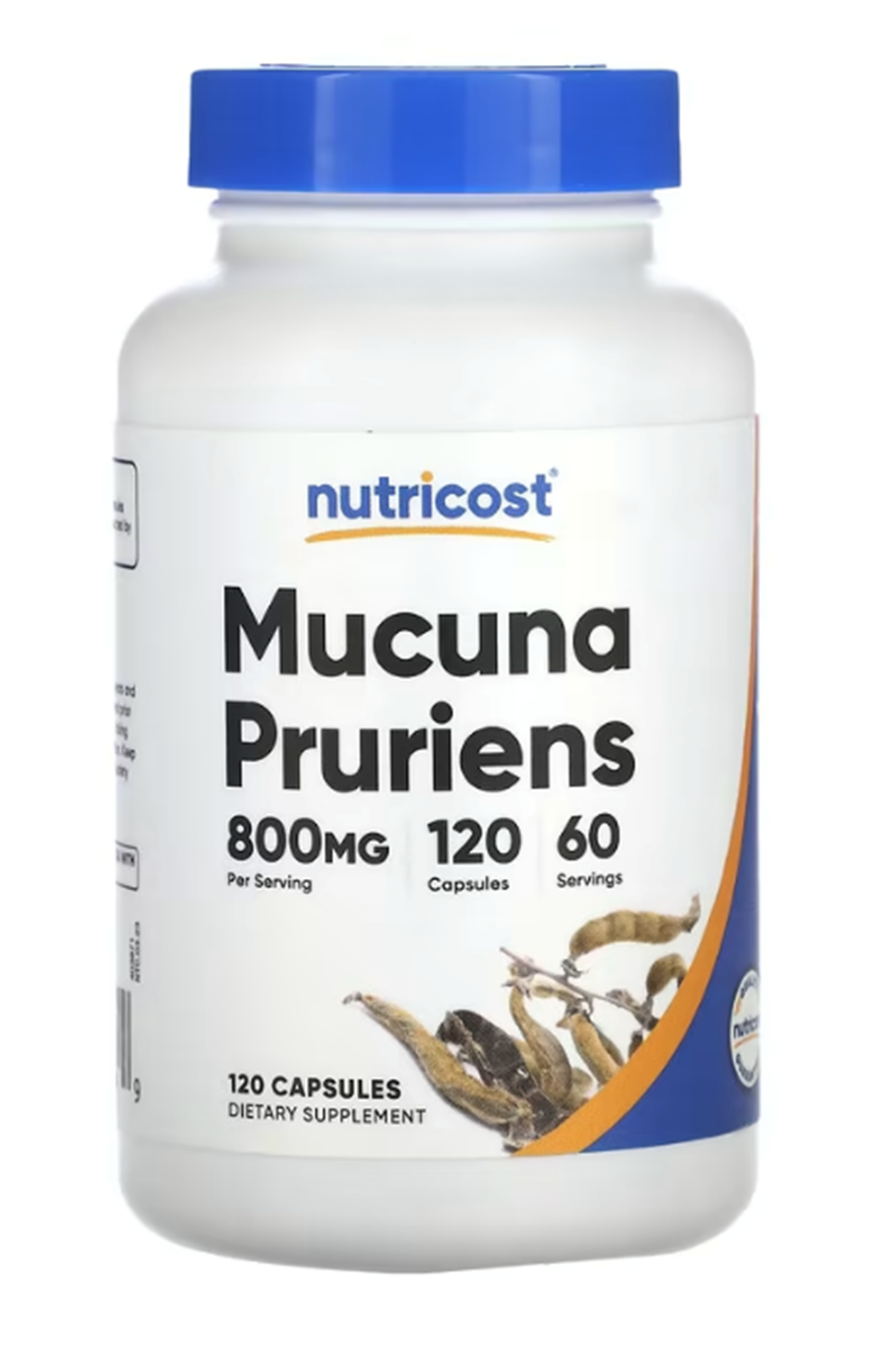 Nutricost   Mucuna Pruriens 800mg 120 Capsul.Abd Menşei.47.