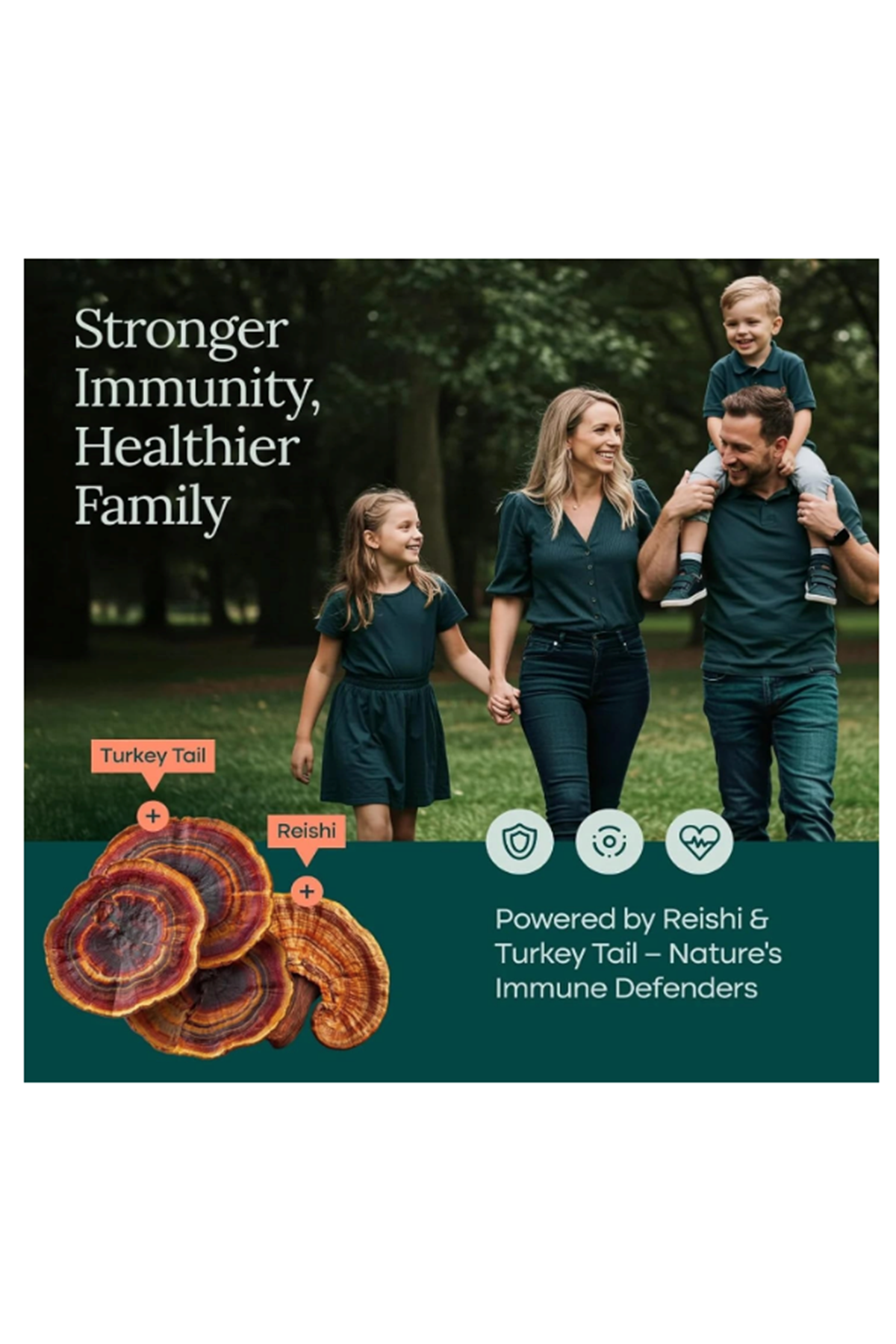 Etta Vita Mushroom+Asvaganda 90 Capsul Lions Mane,Chaga,Reishi,Cordyceps,Turkey Tail 10x Adaptogenic Complex Focus-Energy,Immunity Nootropic.