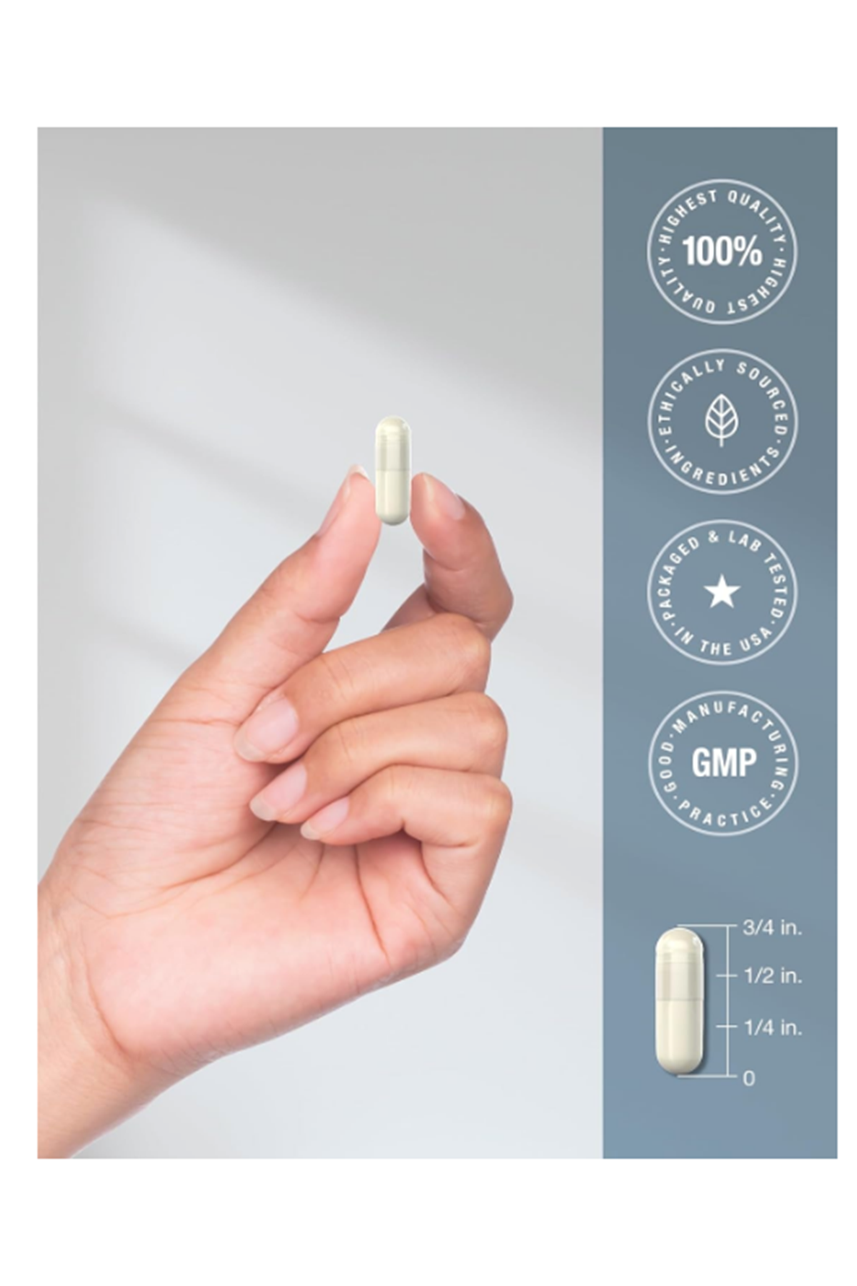Horbäach Lithium Orotate 130mg  180 Capsul Non-GMO, Gluten Free  5mg. Usa Menşei.43.